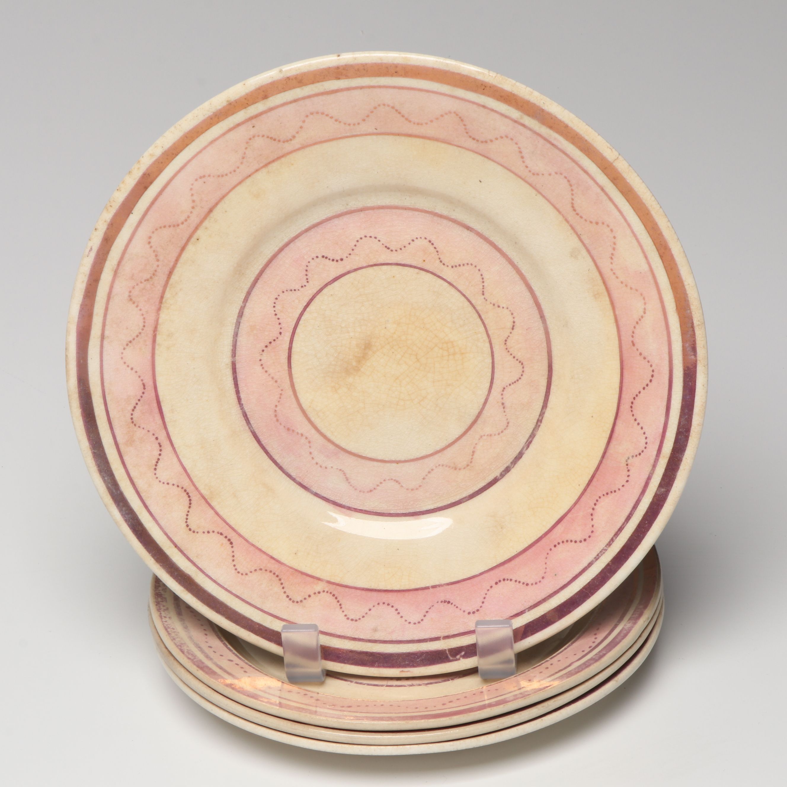 Homer Laughlin "Harlequin Rose" Covered Casserole with Other Pink Dinnerware