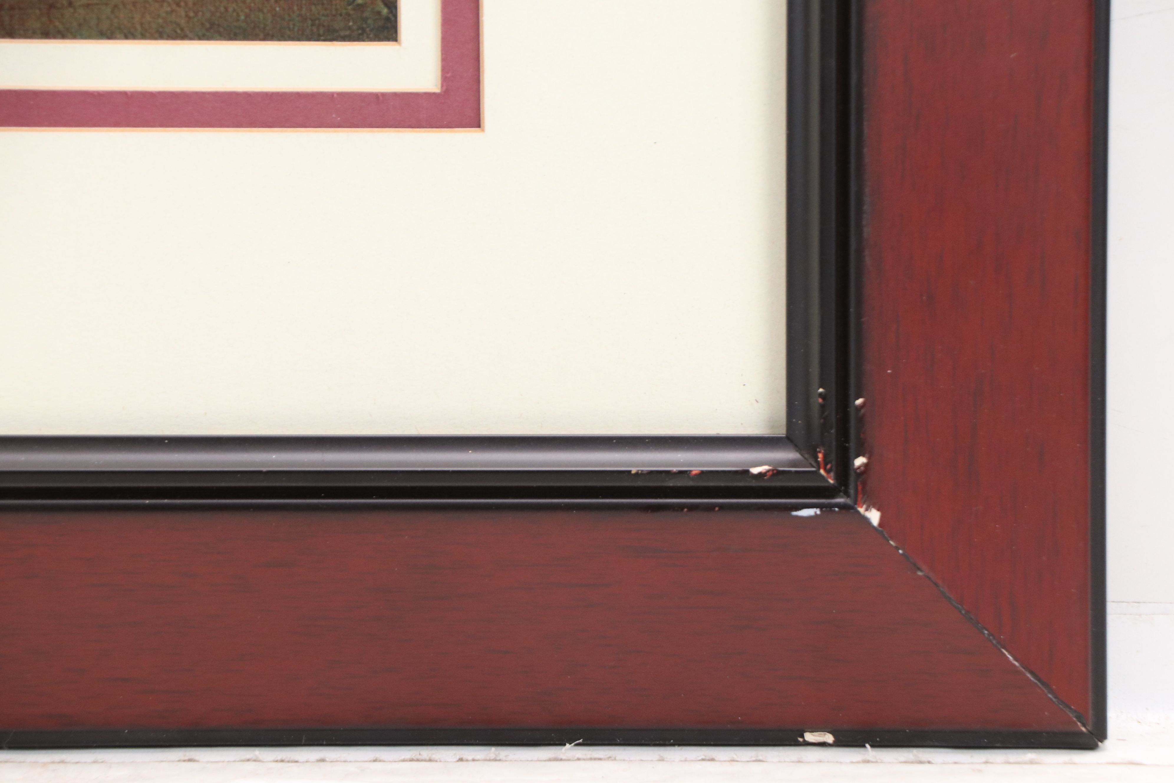 After Mike Klung Abstract Offset Lithograph "Opulent Relief"