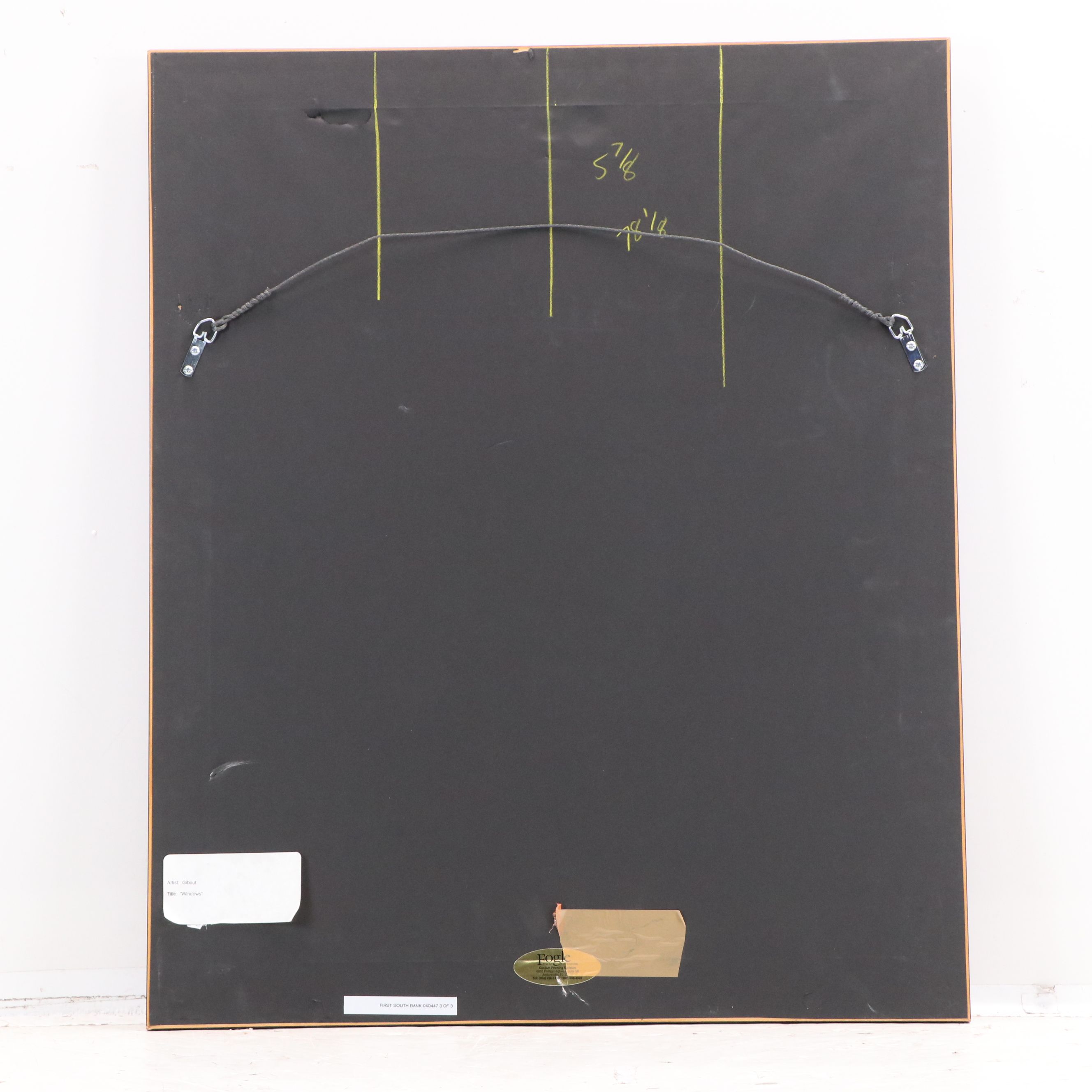 Jane Gibout Giclée "Windows"