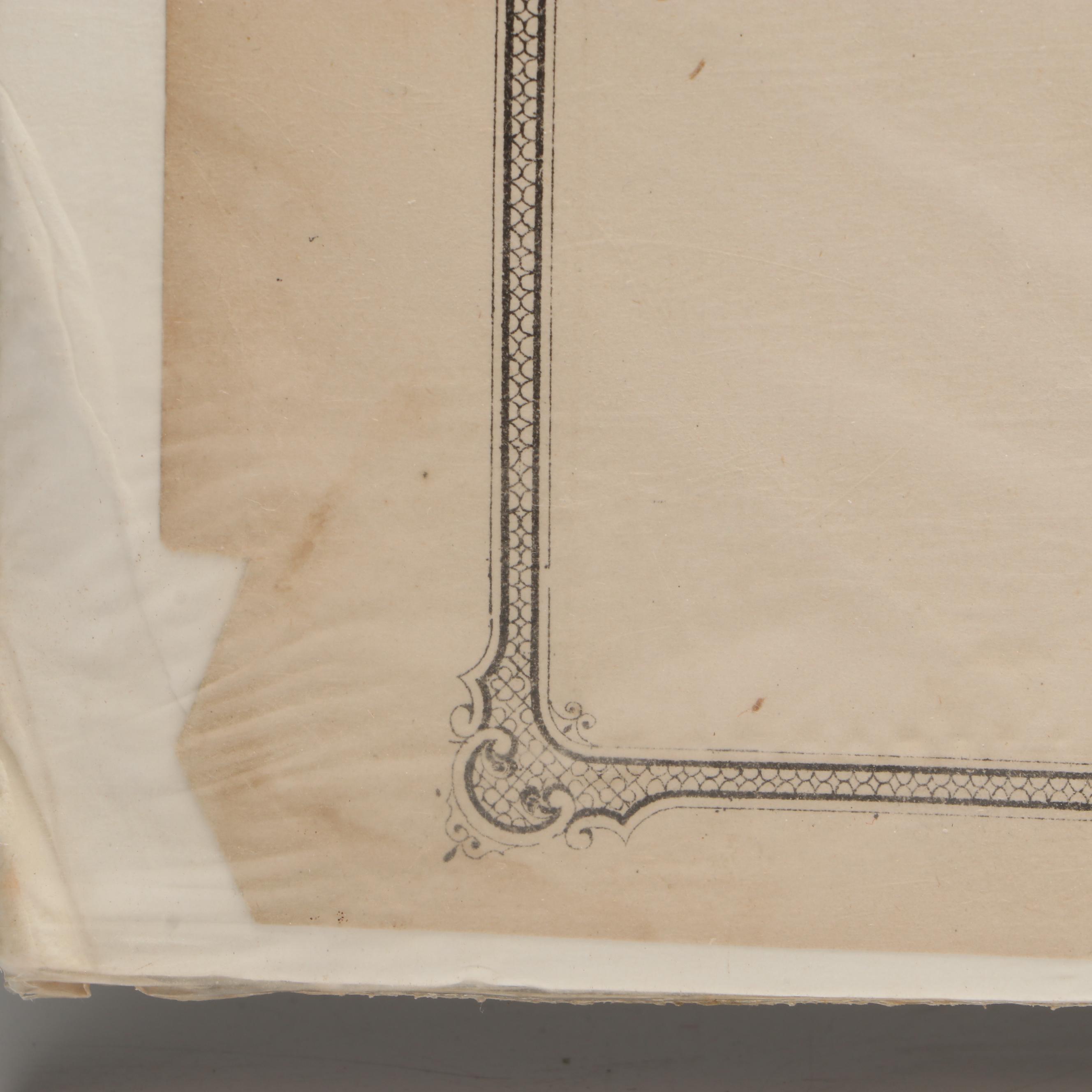 Hand-Colored Engraved Atlas Maps "Marlborough" Massacushetts, 1875