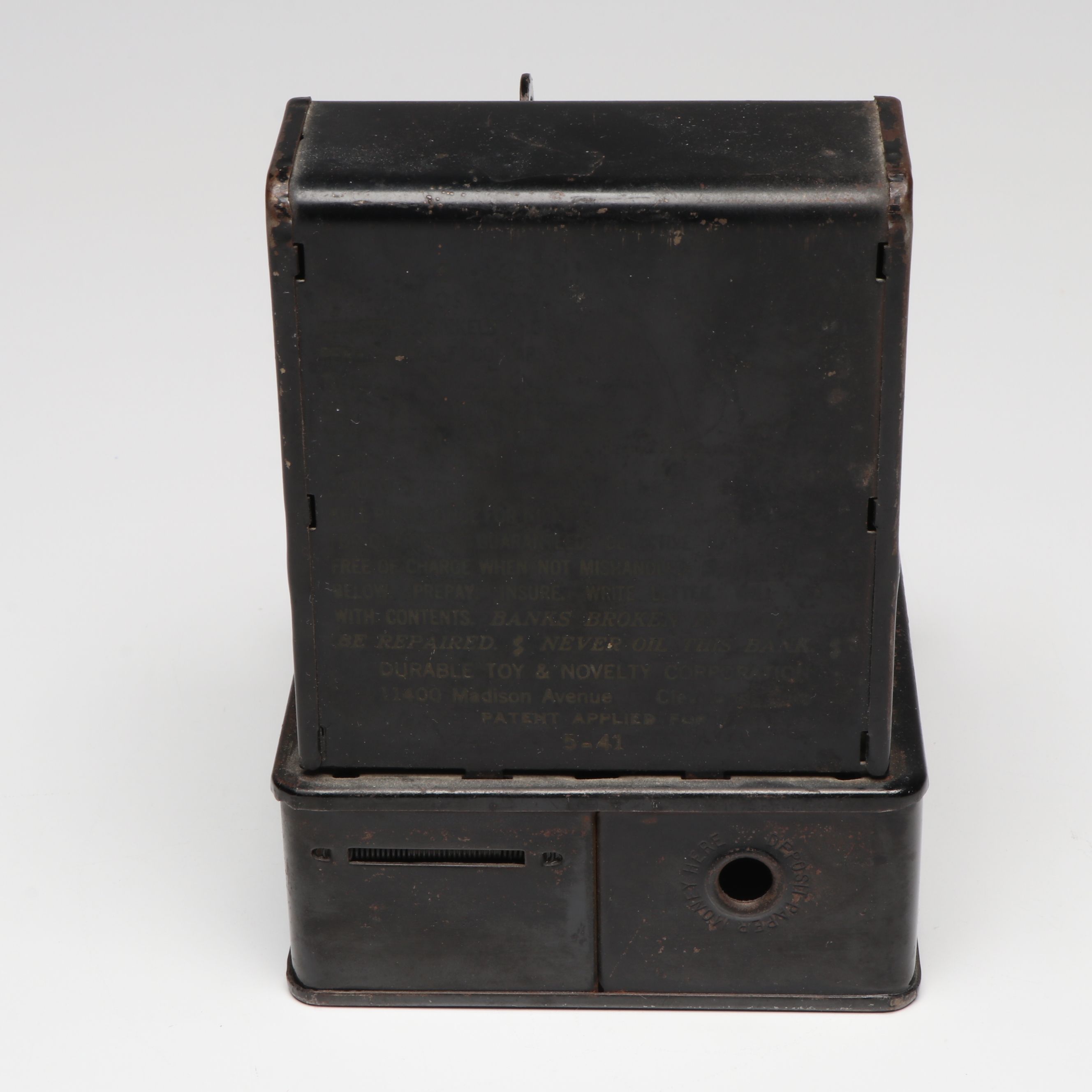 Durable Toy & Novelty Company Metal Cash Register Coin Banks