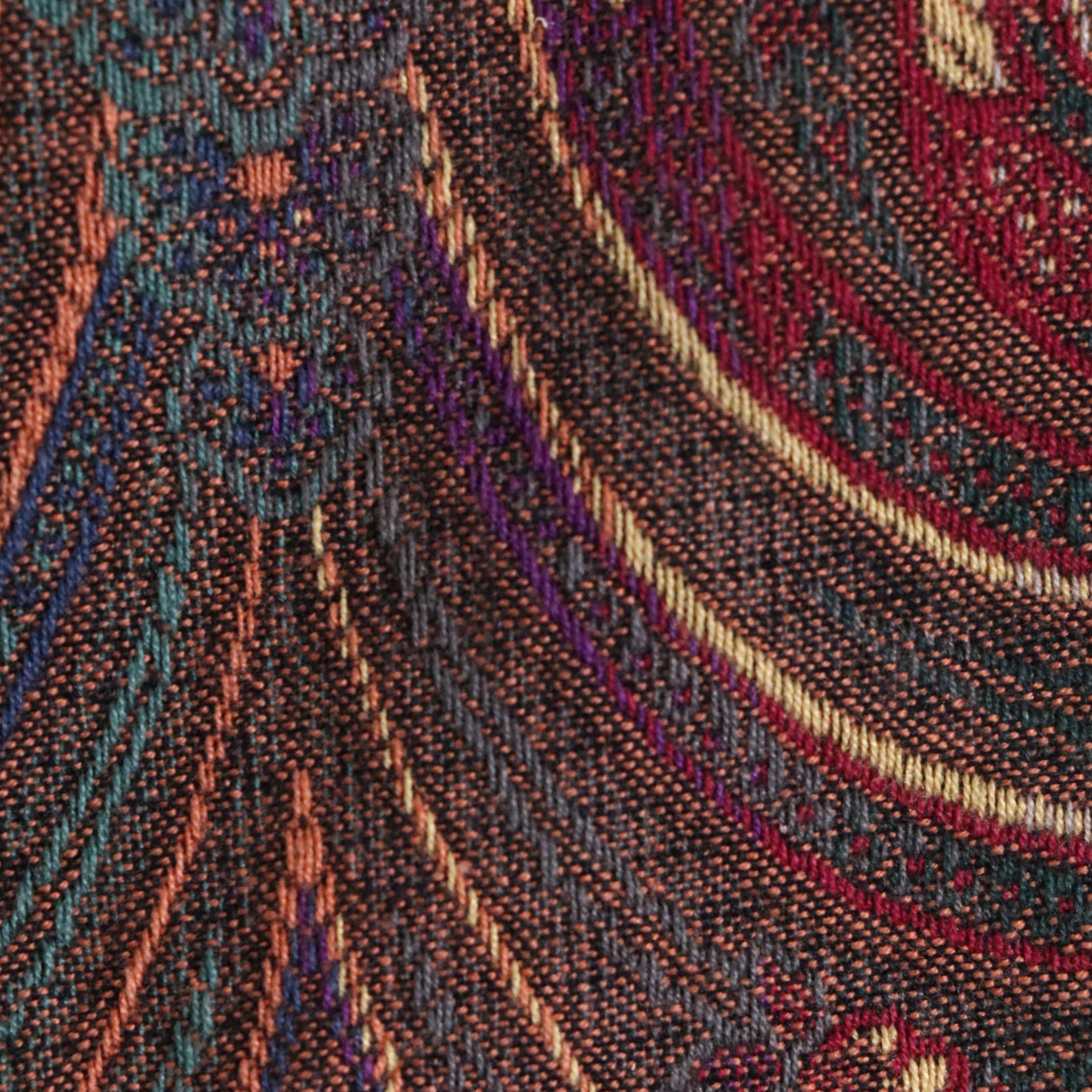 4'6 x 9'9 Machine Made Paisley Jacquard Woven Textile