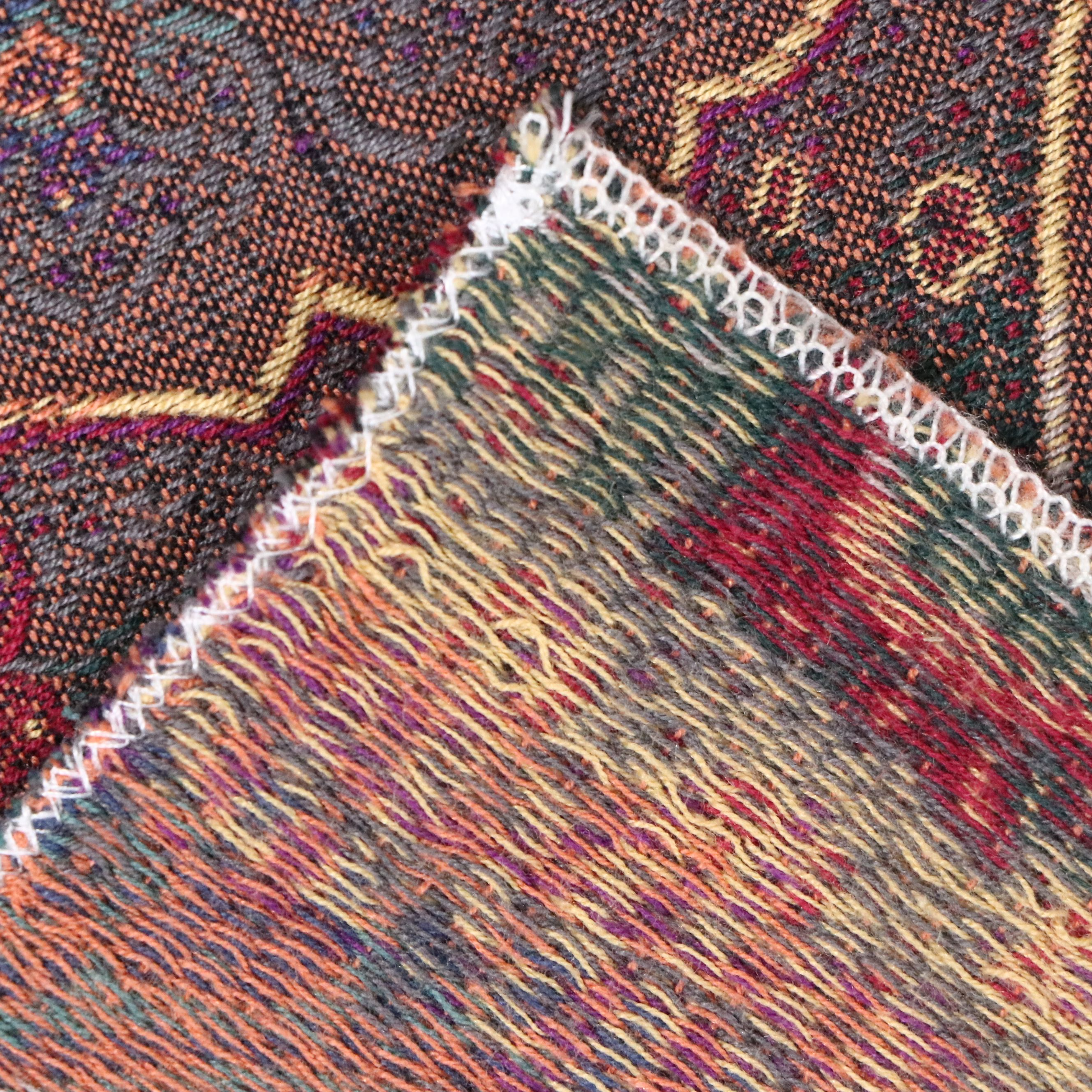 4'6 x 9'9 Machine Made Paisley Jacquard Woven Textile