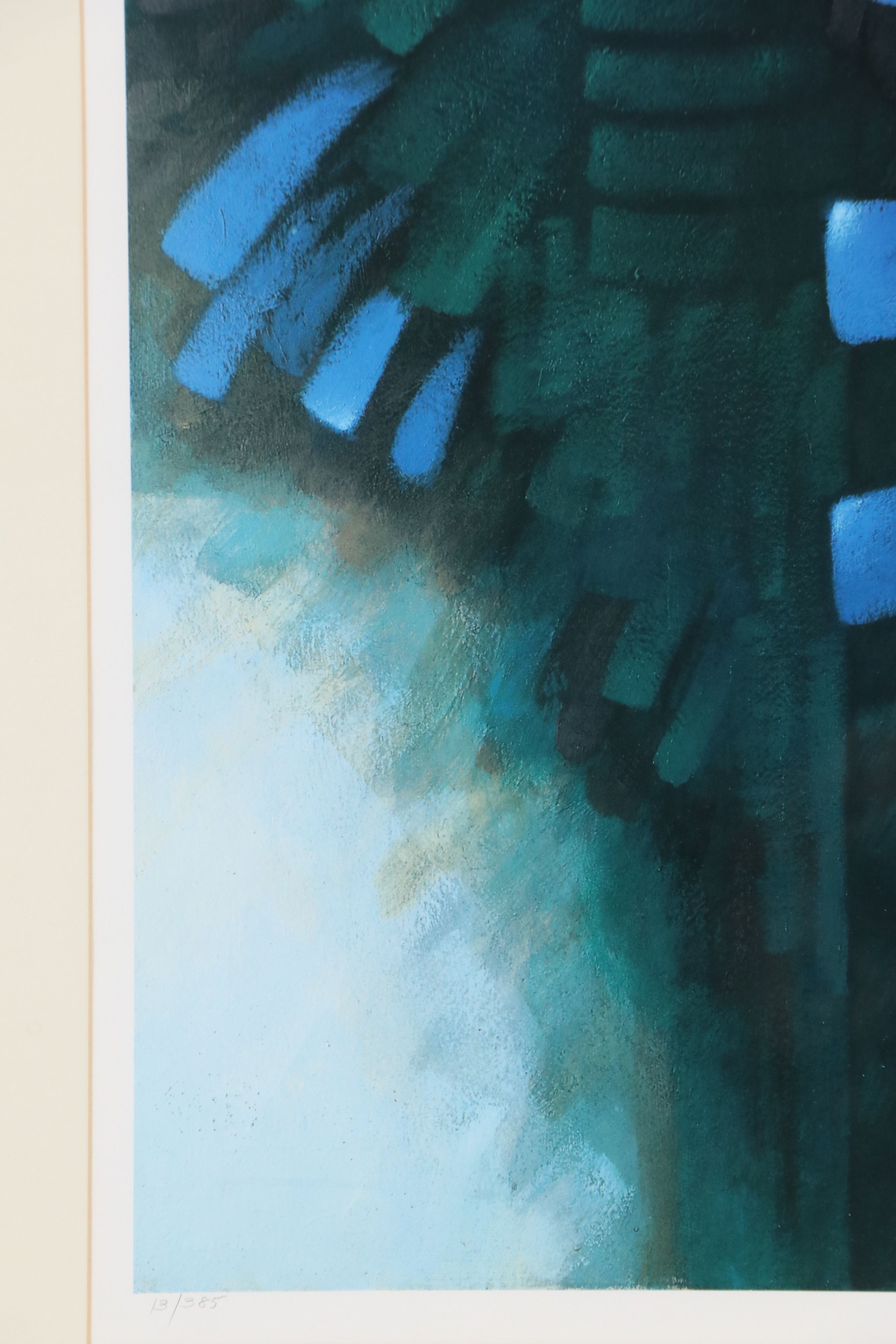 Carmen Díaz Oñate Abstract Offset Lithograph, 1991