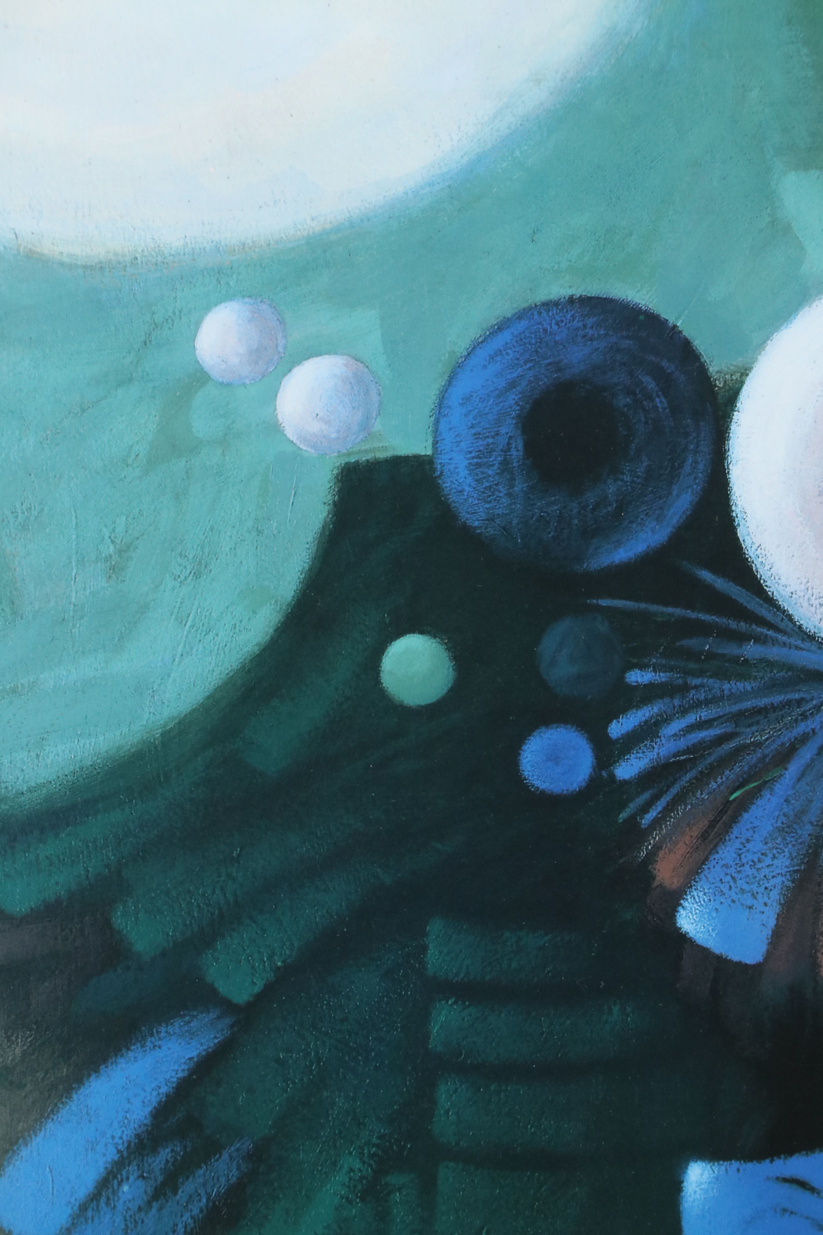 Carmen Díaz Oñate Abstract Offset Lithograph, 1991