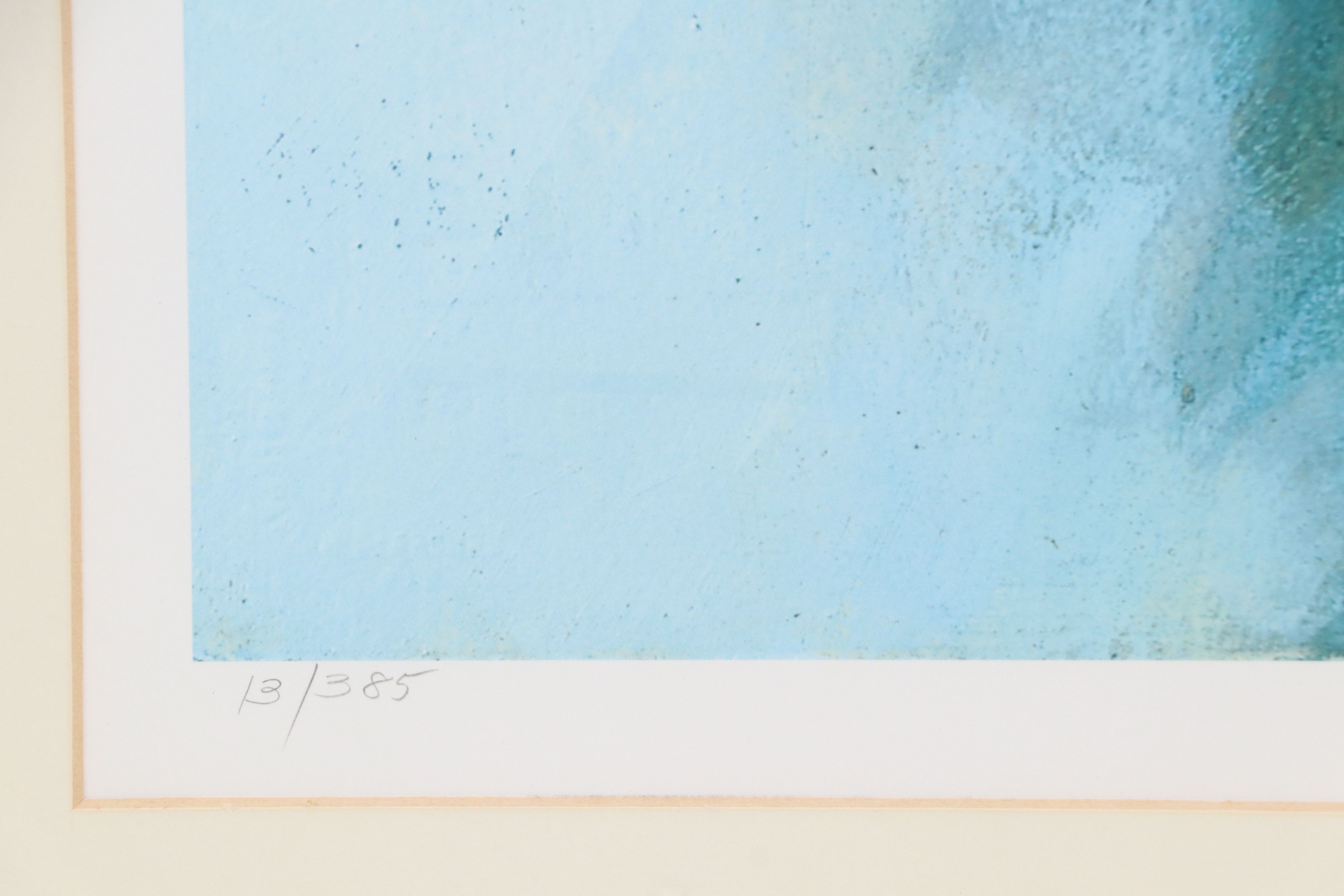 Carmen Díaz Oñate Abstract Offset Lithograph, 1991