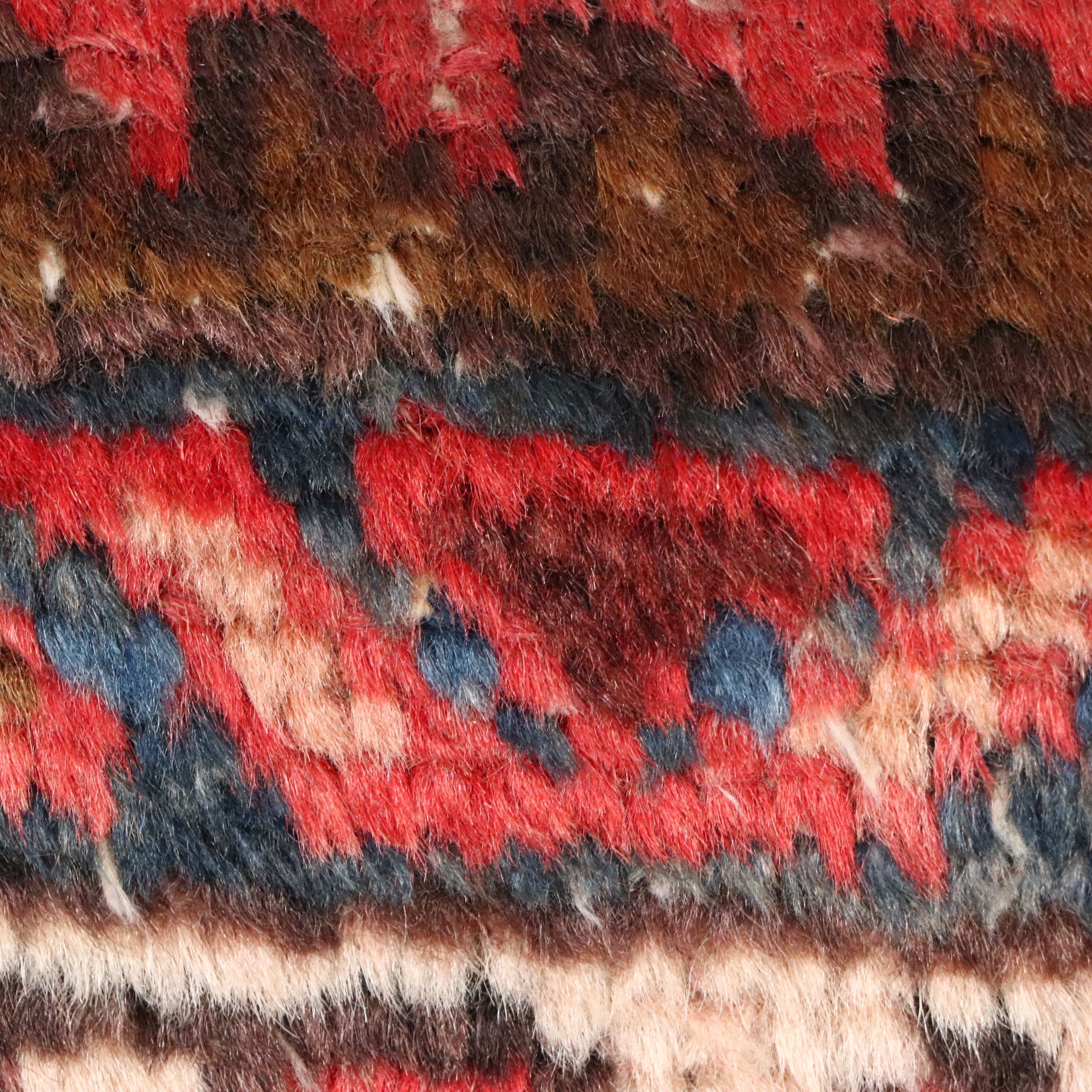 3' x 10'7 Hand-Knotted Persian Meshkin Carpet Runner