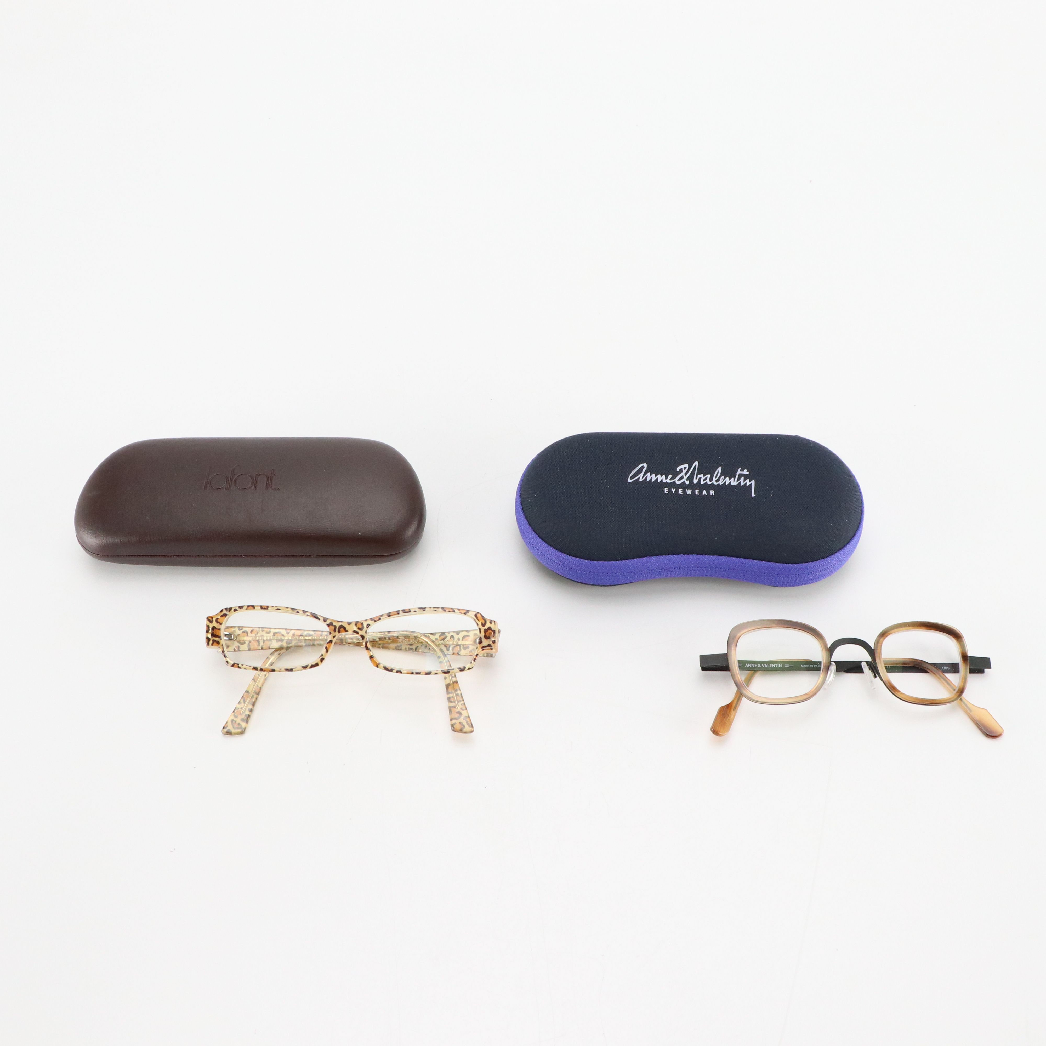 Anne & Valentin and Jean Lafont Prescription Eyeglasses