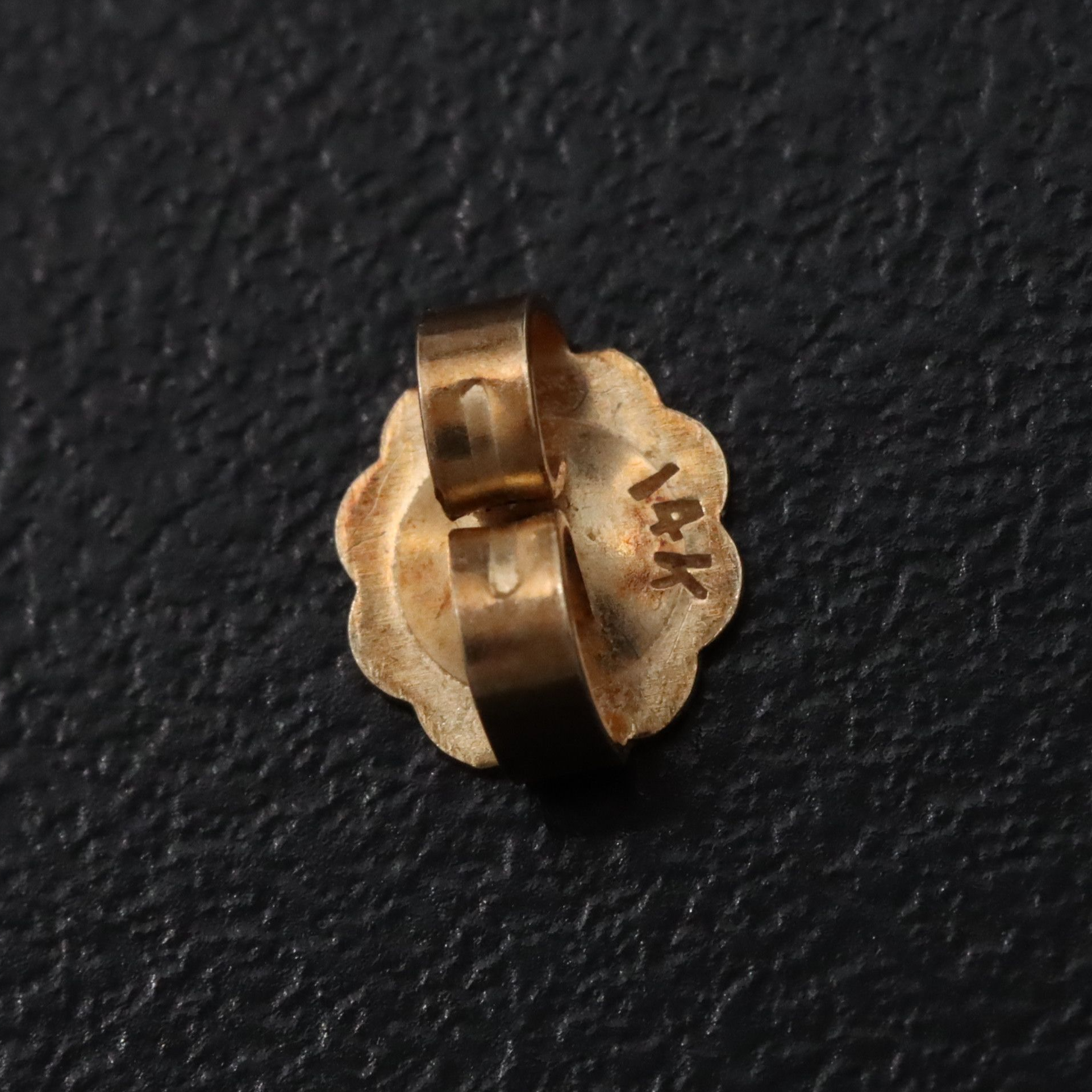 14K Mabé Pearl Earrings