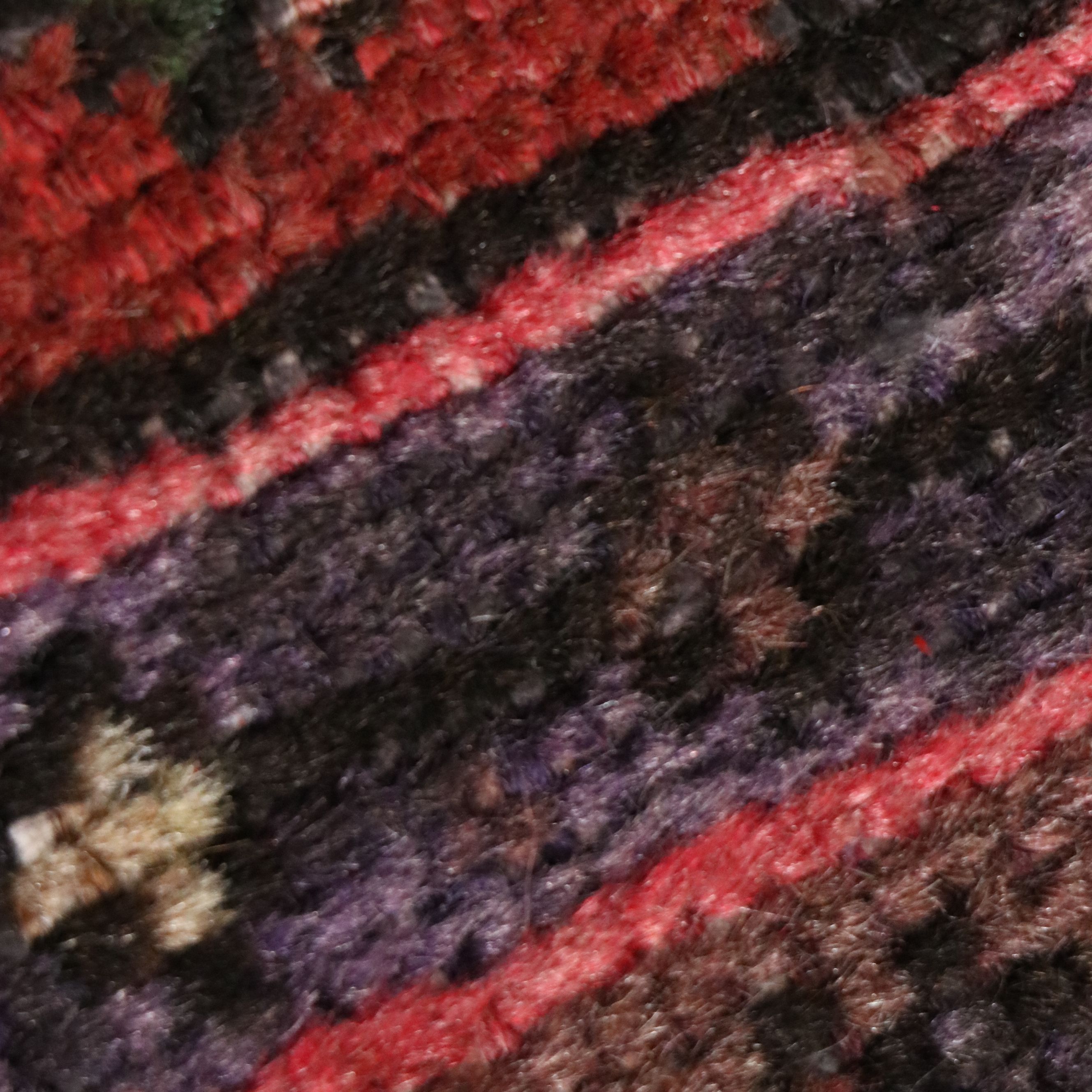 2'2 x 4'10 Hand-Knotted Persian Karaja Accent Rug