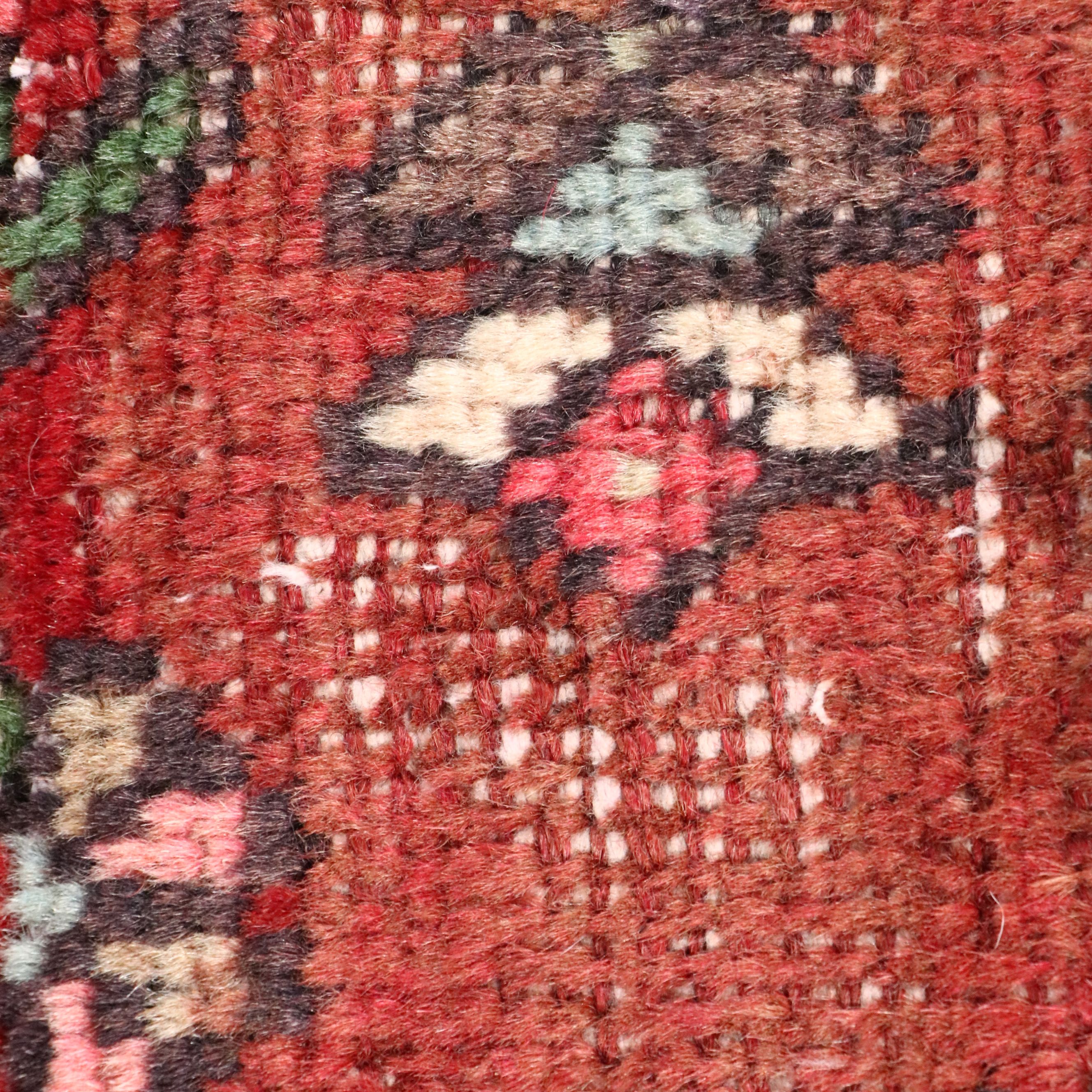 2'2 x 4'10 Hand-Knotted Persian Karaja Accent Rug