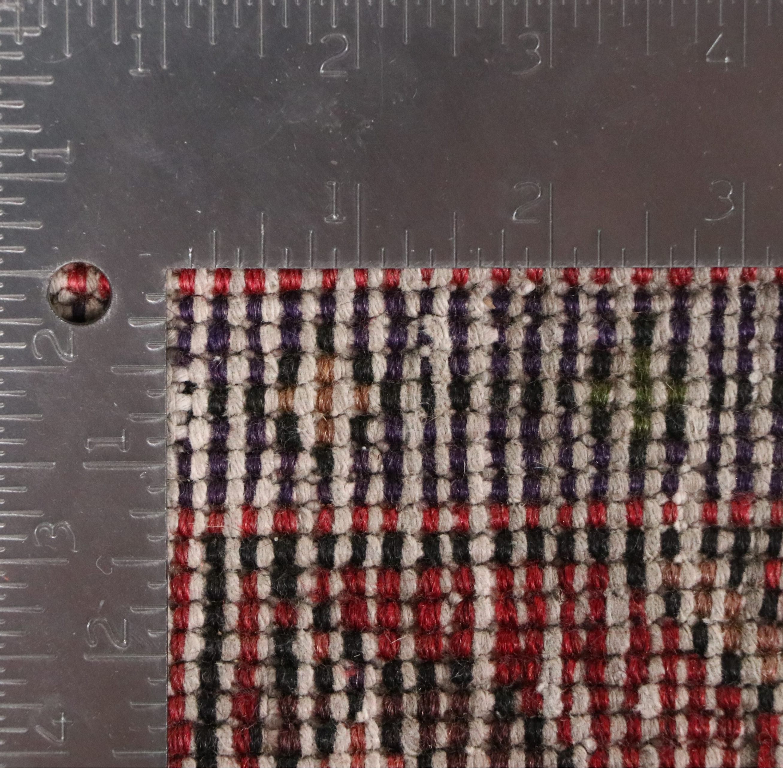 2'2 x 4'10 Hand-Knotted Persian Karaja Accent Rug