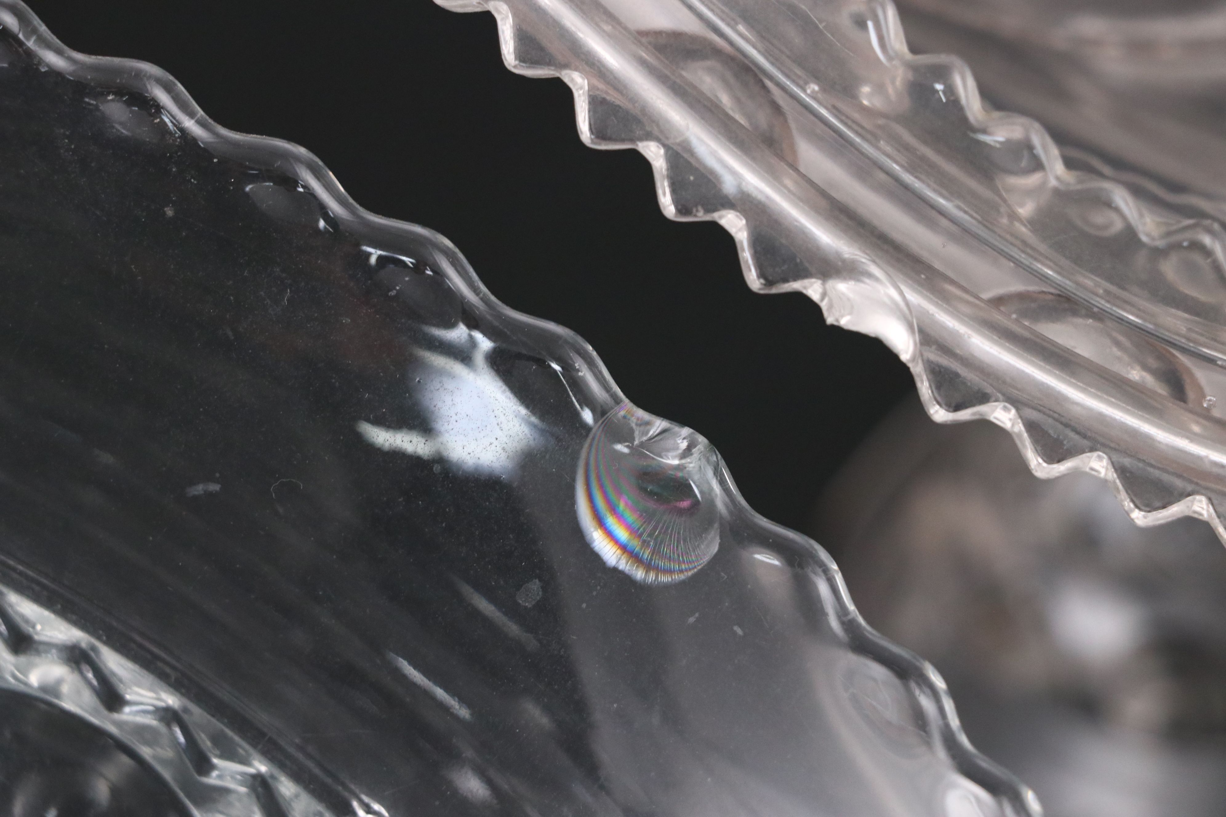 US Glass "King's Crown" Banana Tree with Berry Set and Other Tableware