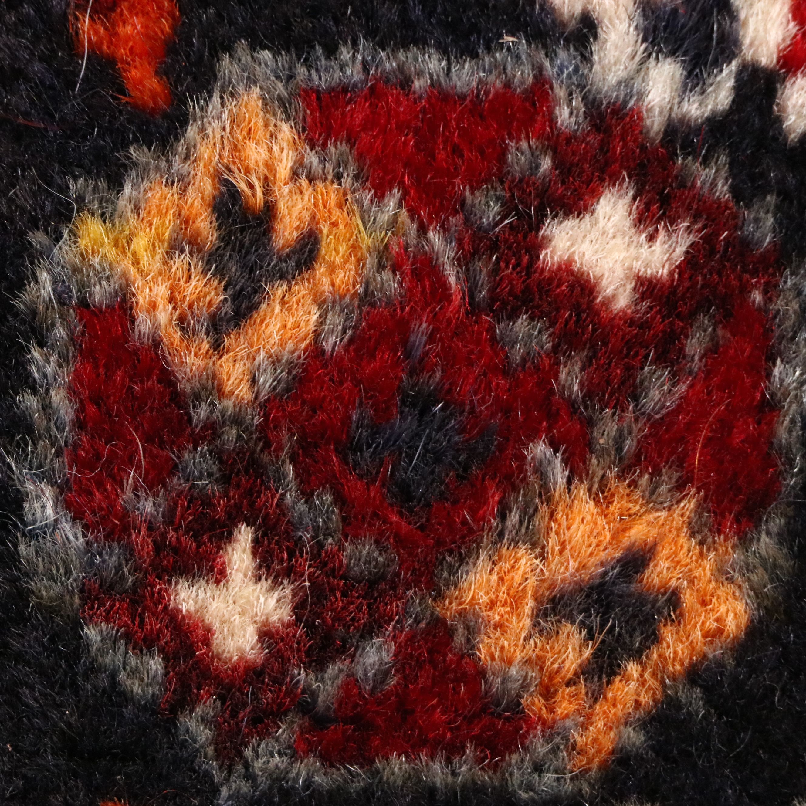 3'6 x 5'8 Hand-Knotted Persian Qashqai Area Rug