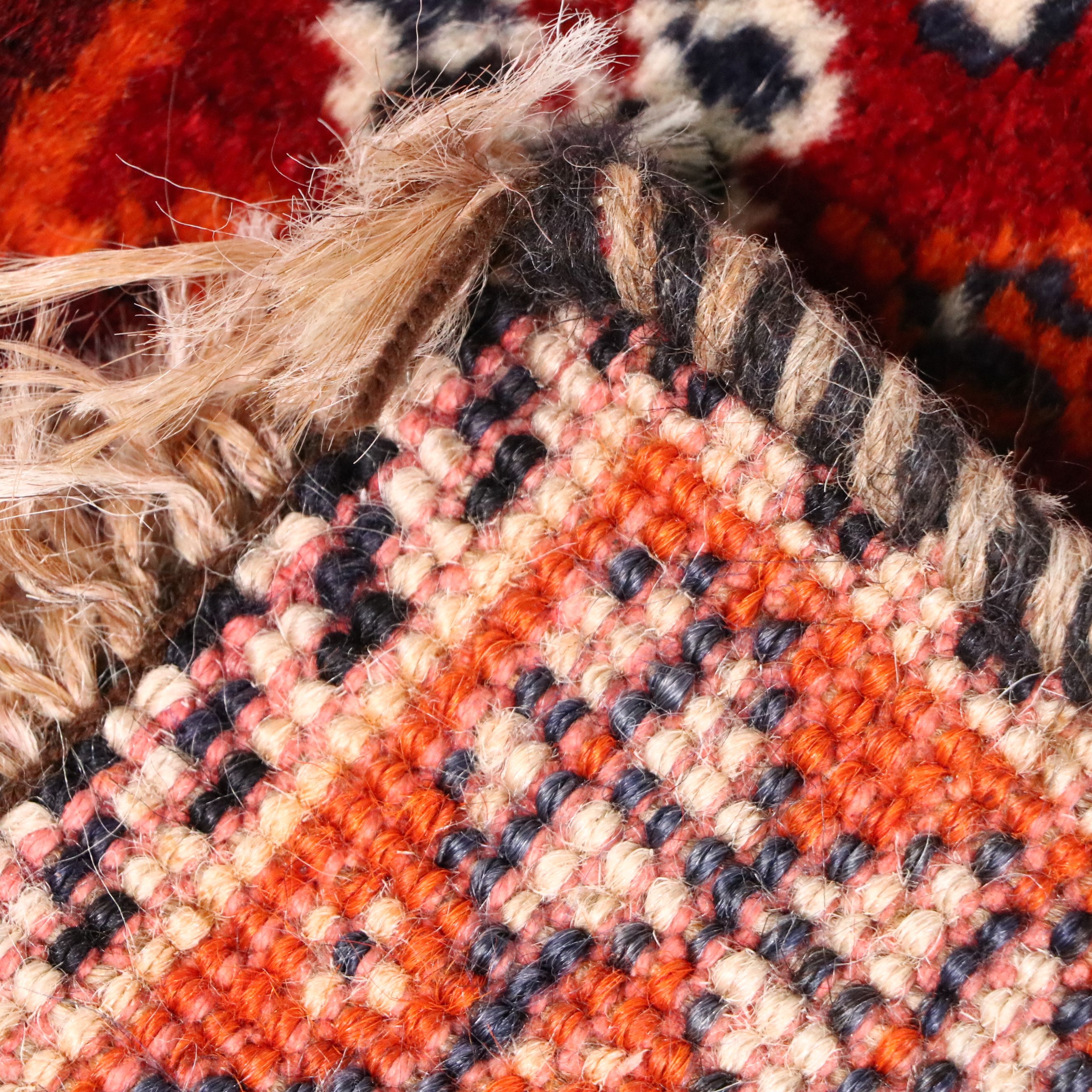 3'6 x 5'8 Hand-Knotted Persian Qashqai Area Rug