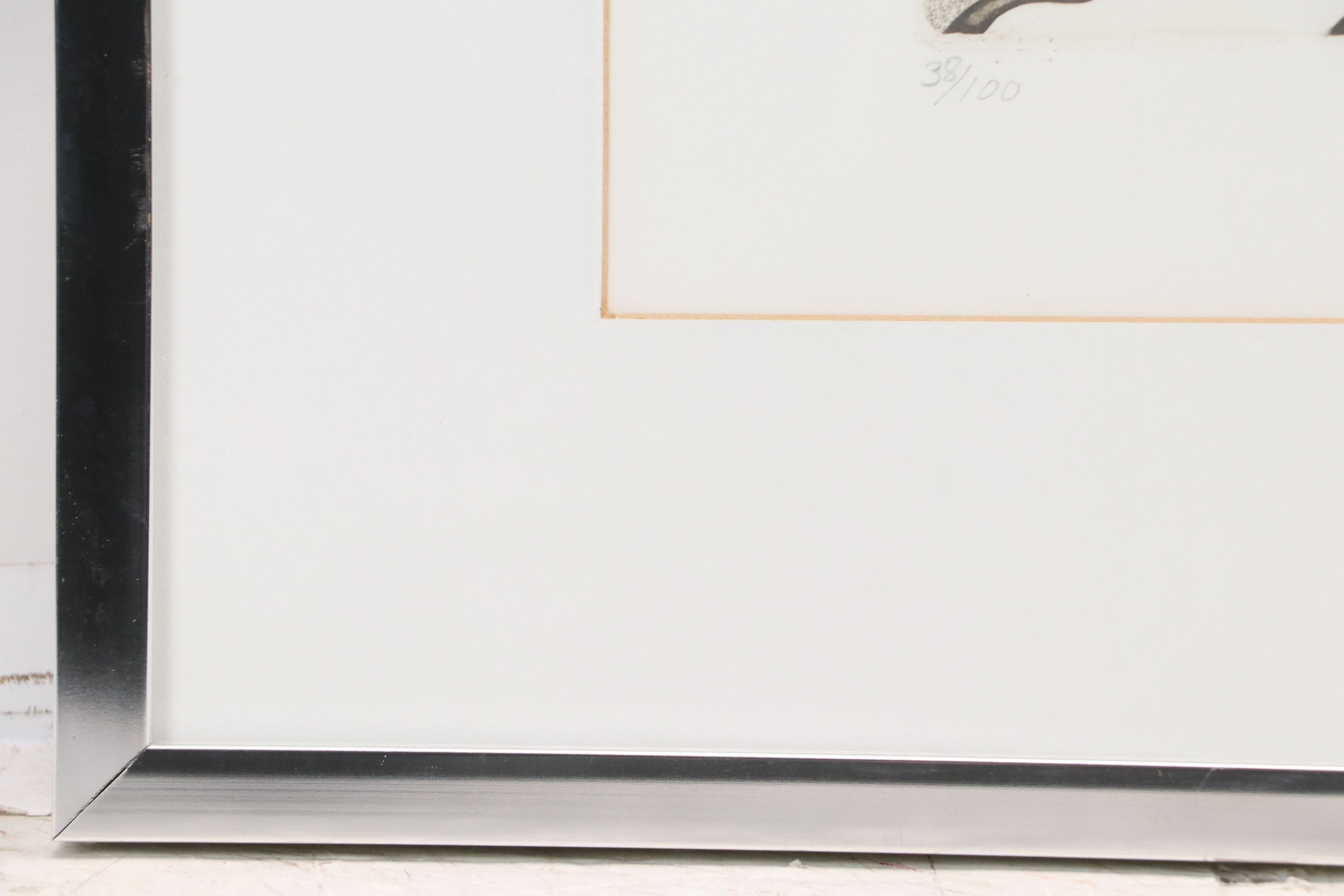 Laura Artusio Color Lithograph "Supper Club," 20th Century