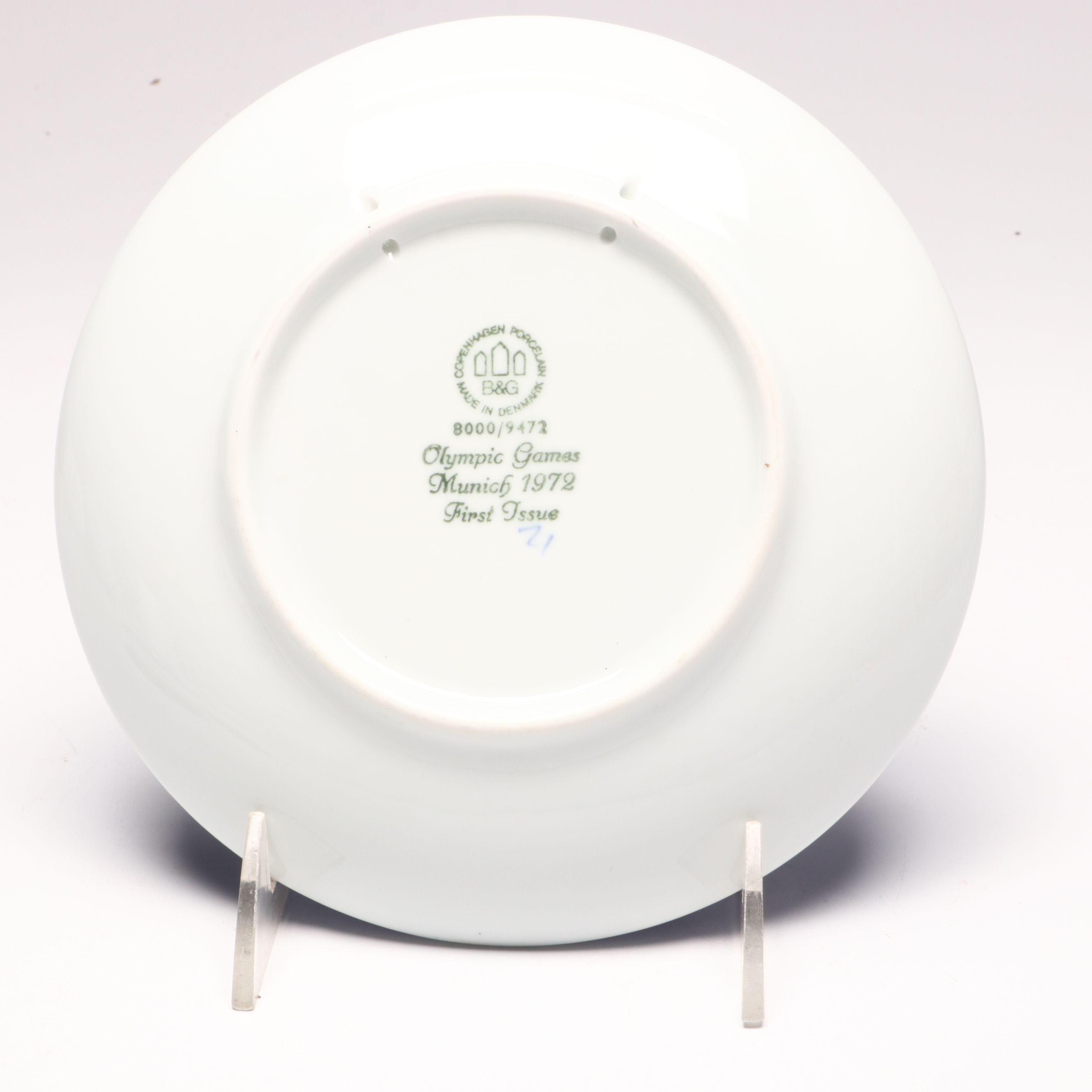 Bing & Grøndahl Mother's Day and Olympic Games Collector Plates