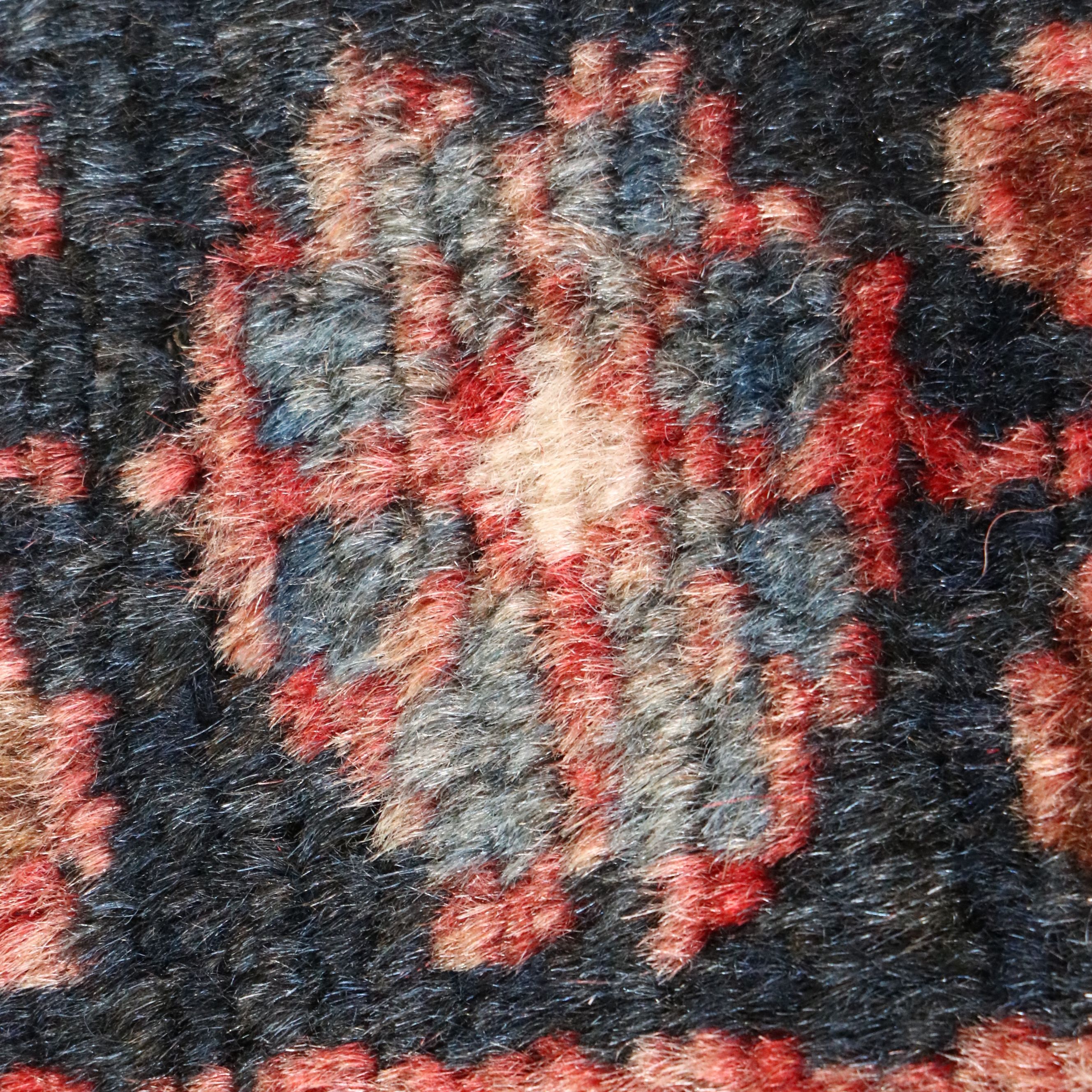 2'8 x 8'7 Hand-Knotted Persian Karaja Carpet Runner