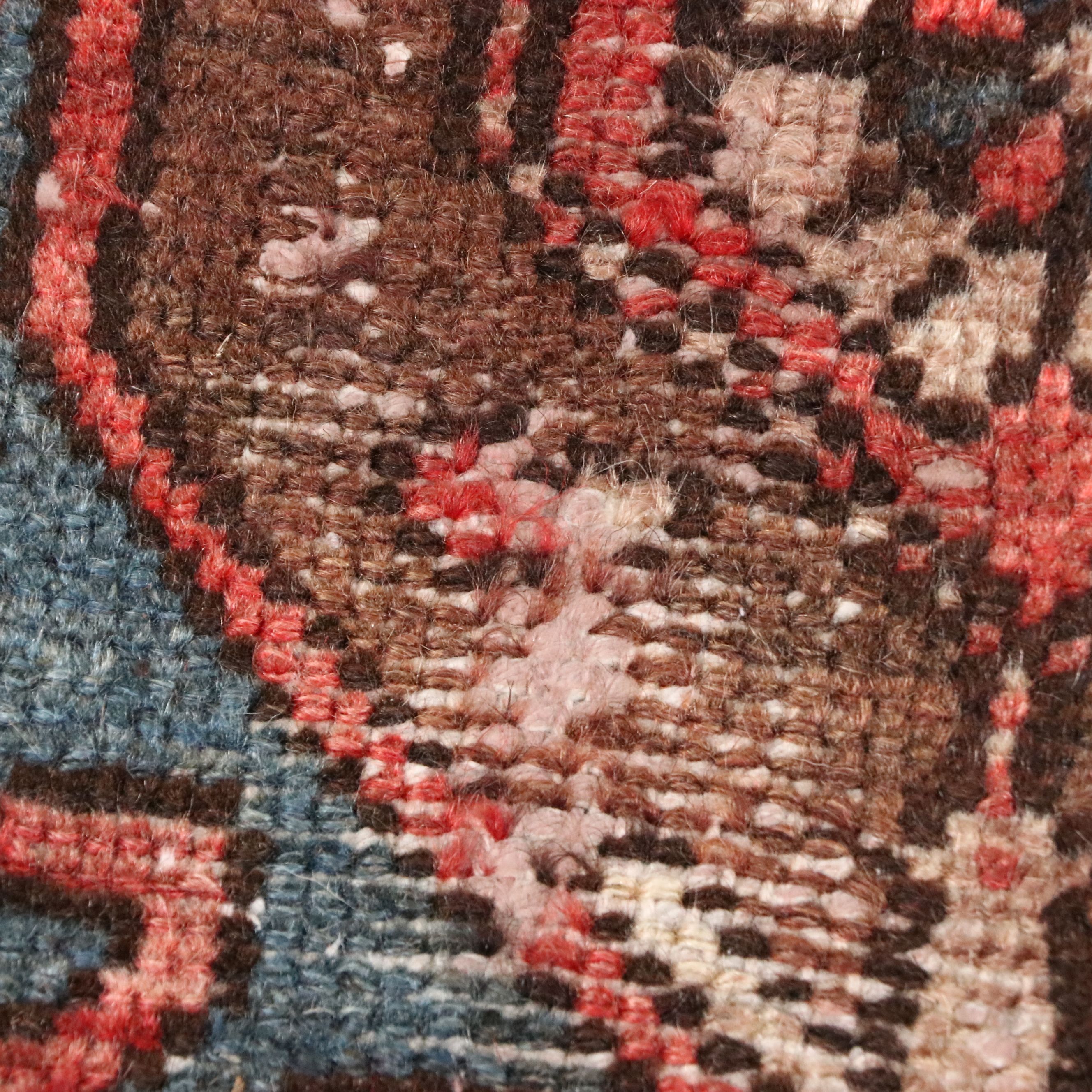 2'8 x 8'7 Hand-Knotted Persian Karaja Carpet Runner