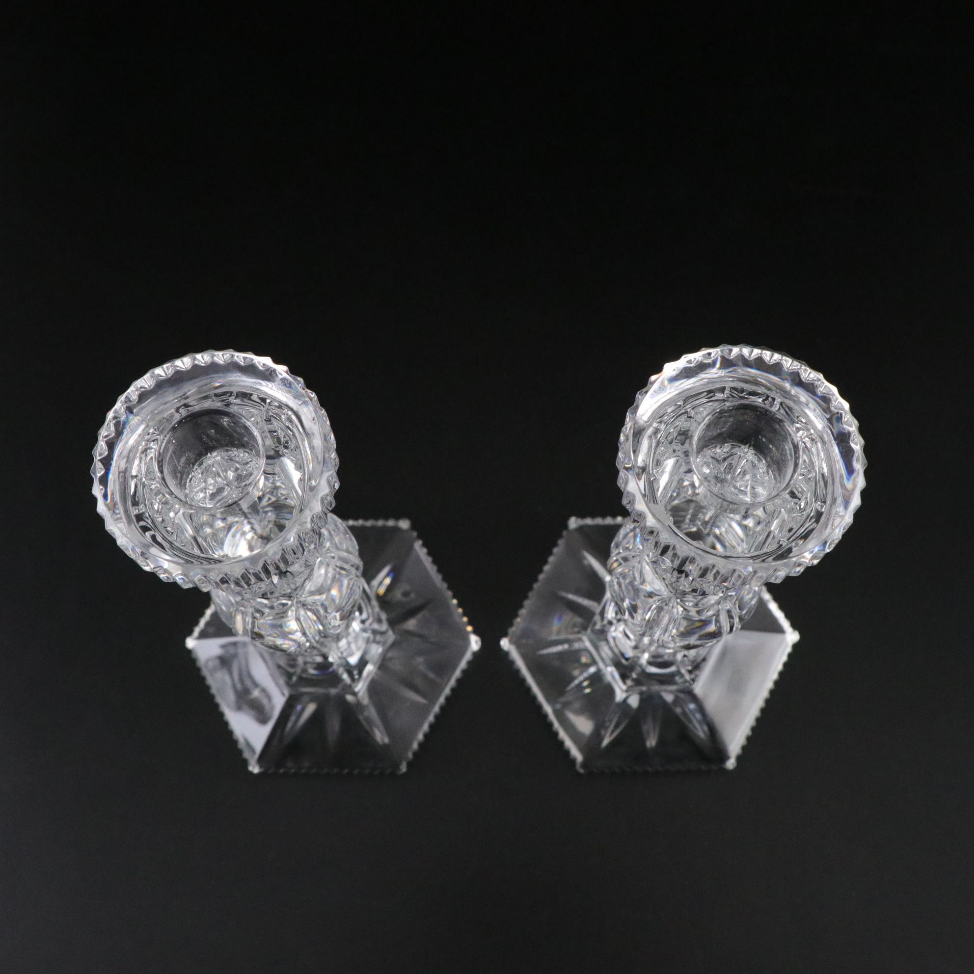 Fred Curtis for Waterford Crystal "Hardwick" Candlesticks, 2002–2004