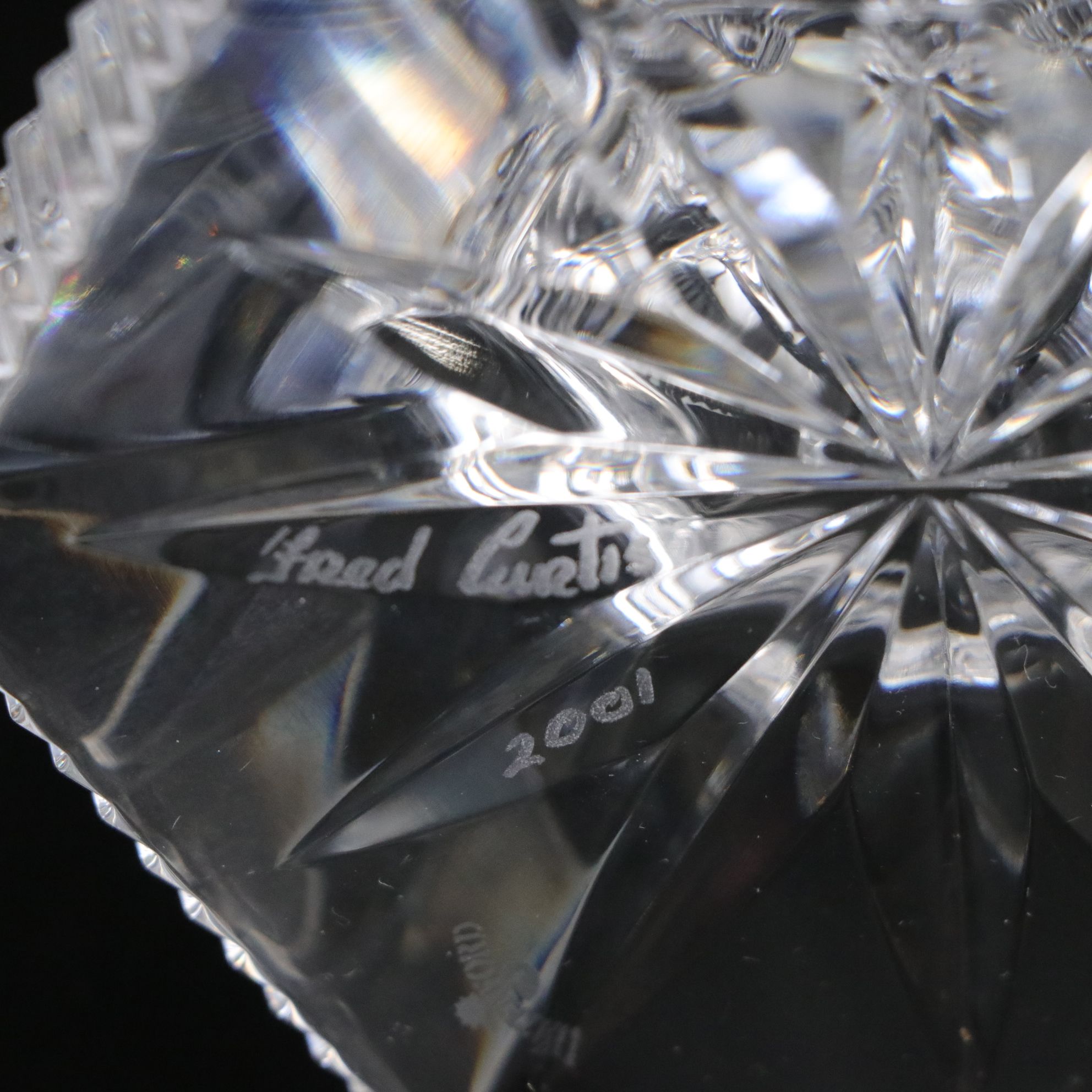 Fred Curtis for Waterford Crystal "Hardwick" Candlesticks, 2002–2004