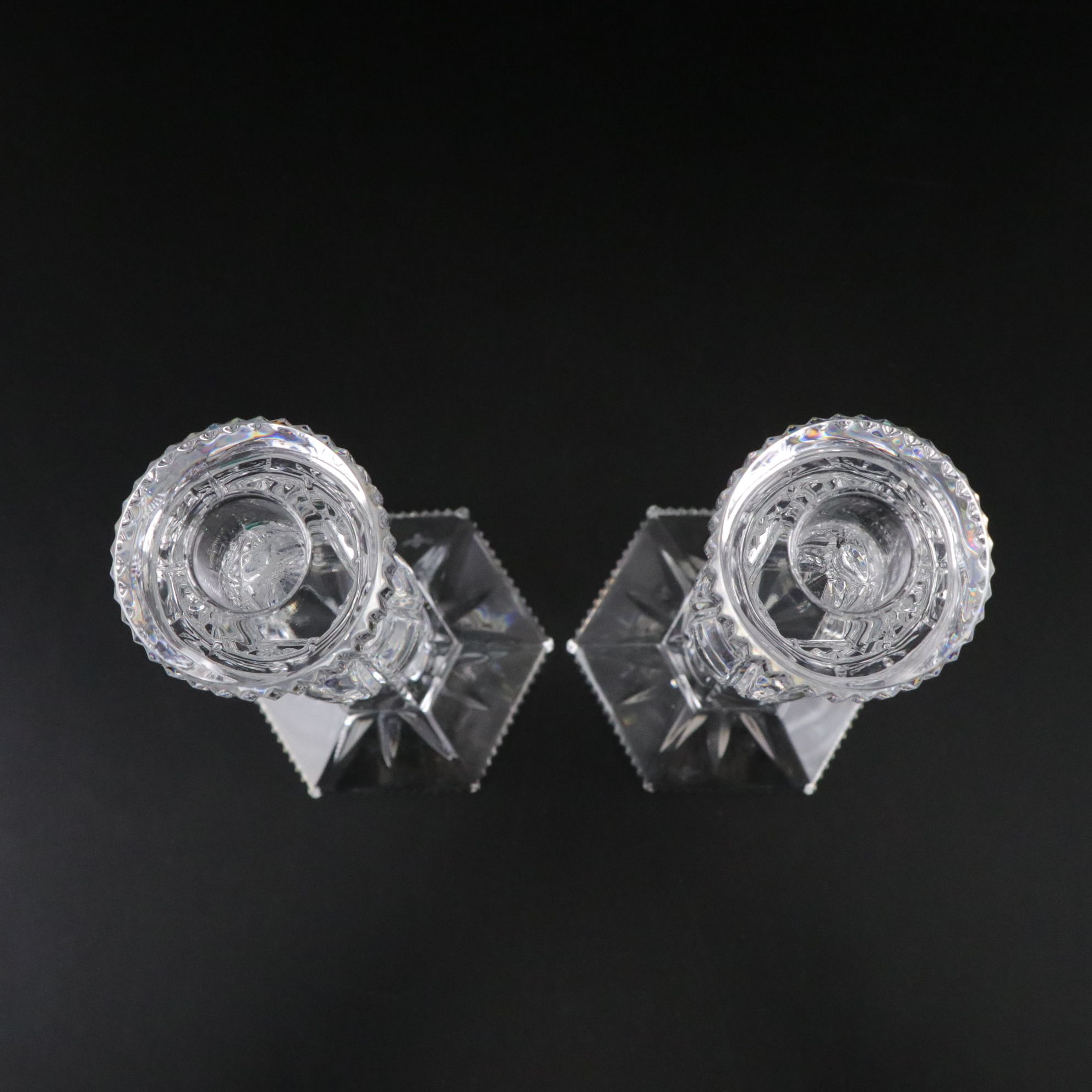 Fred Curtis for Waterford Crystal "Hardwick" Candlesticks, 2002–2004