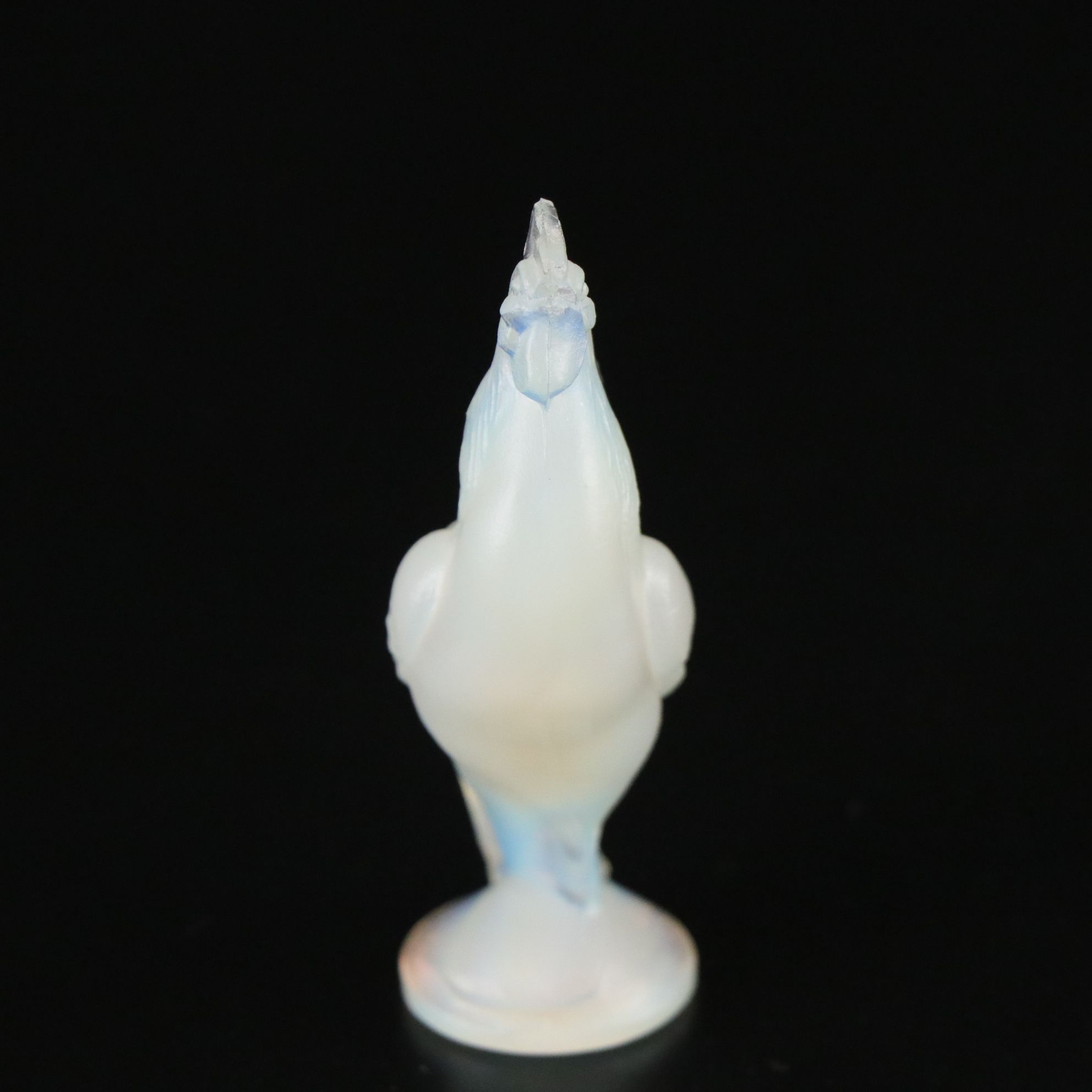 Sabino Opalescent Glass Rooster Figurine