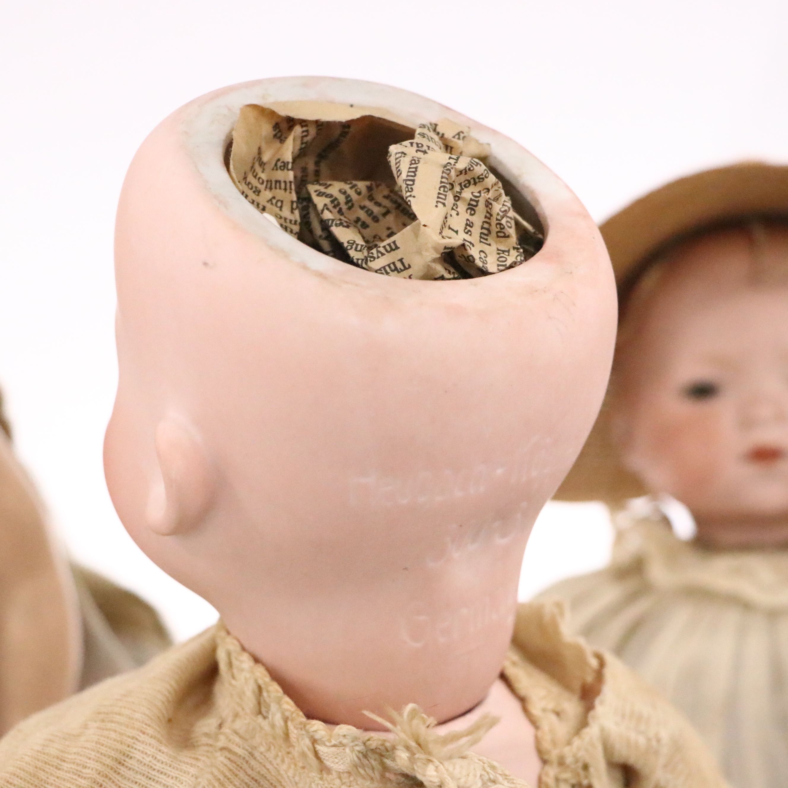 Ernst Heubach Character Baby with Armand Marseille Bye-Lo Baby and Other Dolls