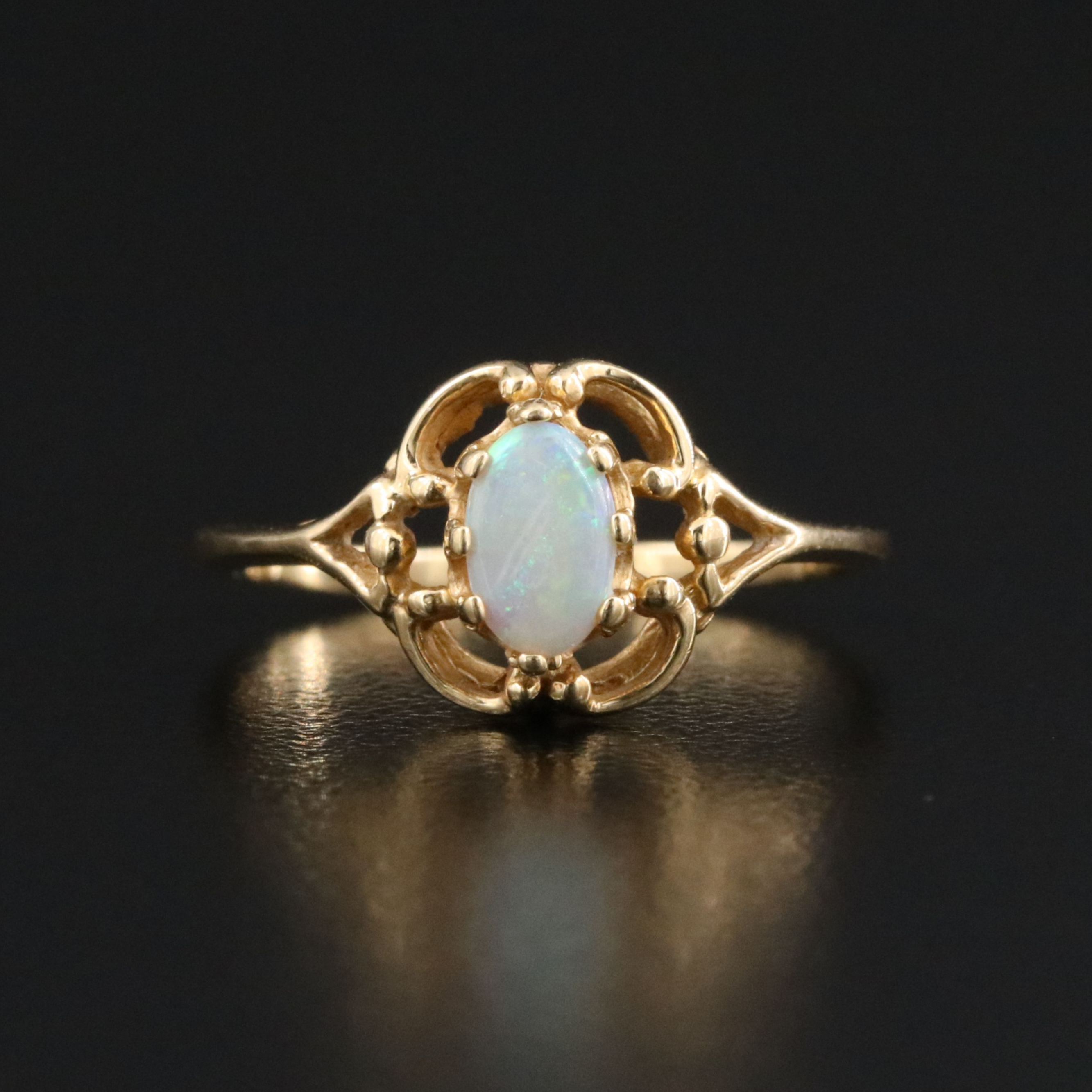 14K Opal Ring