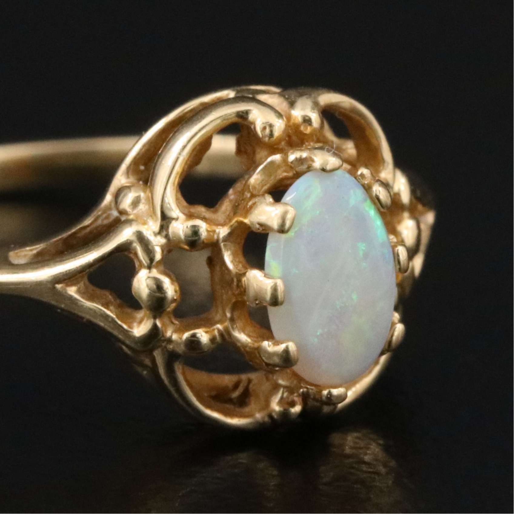 14K Opal Ring