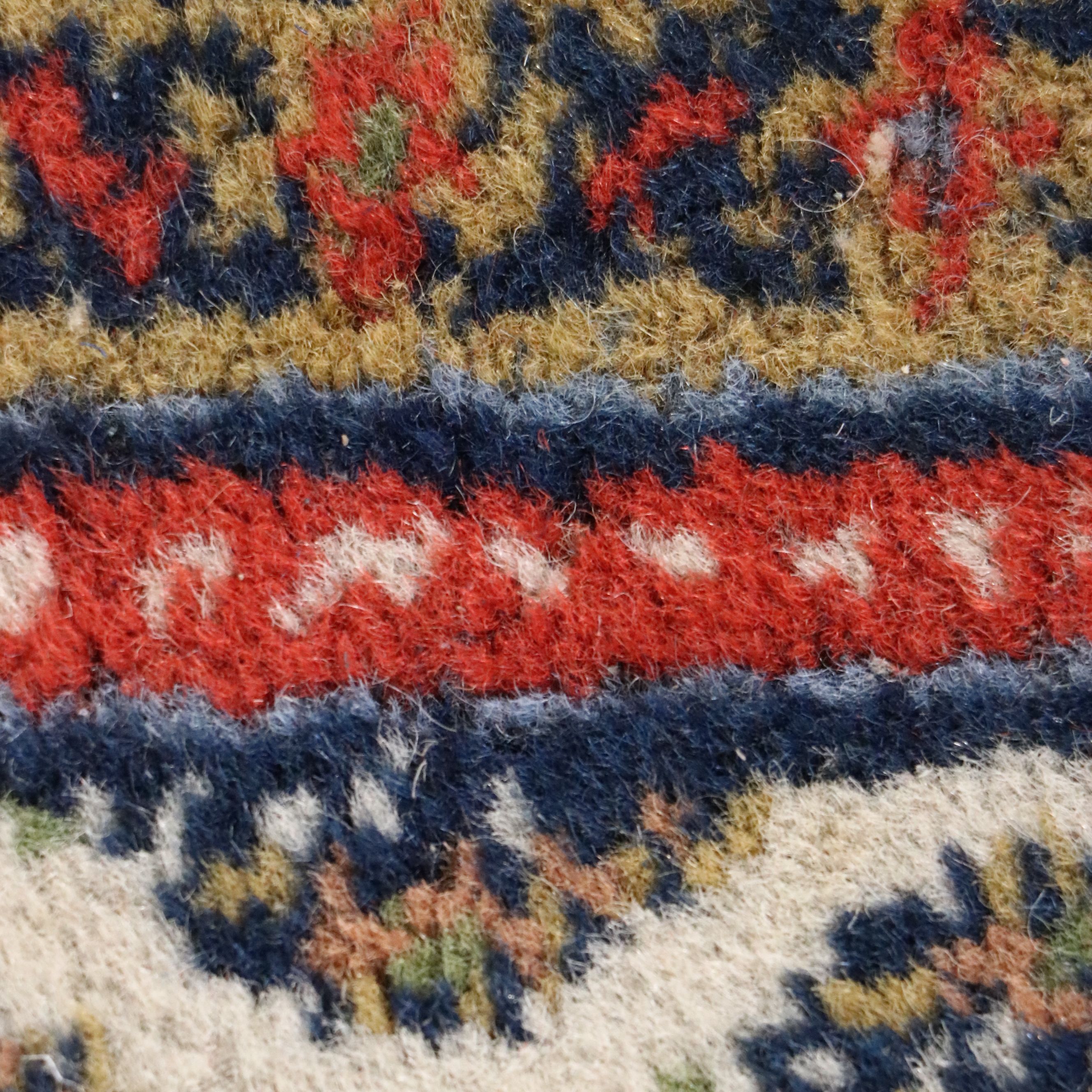 4'1 x 6'2 Hand-Knotted Persian Seraband Area Rug