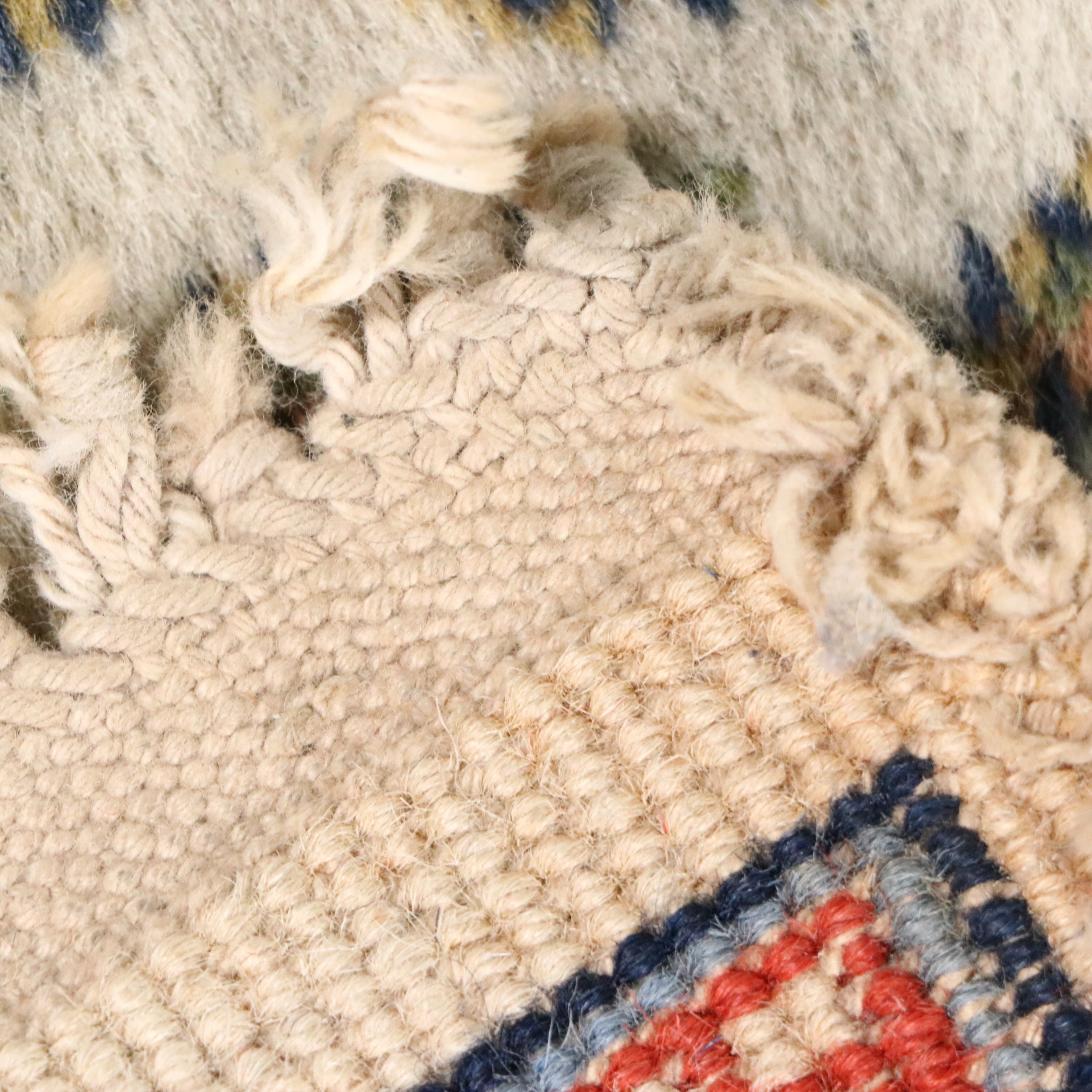 4'1 x 6'2 Hand-Knotted Persian Seraband Area Rug