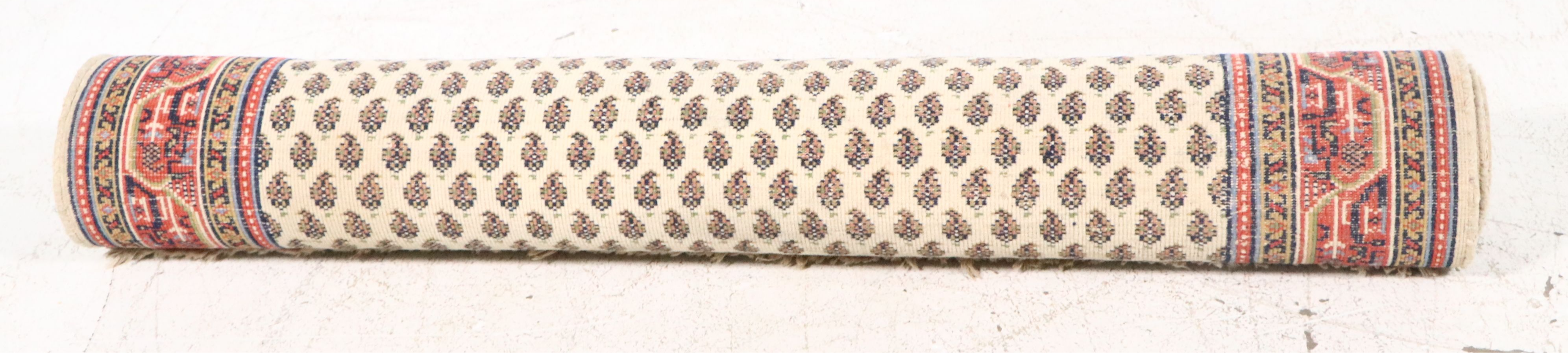 4'1 x 6'2 Hand-Knotted Persian Seraband Area Rug