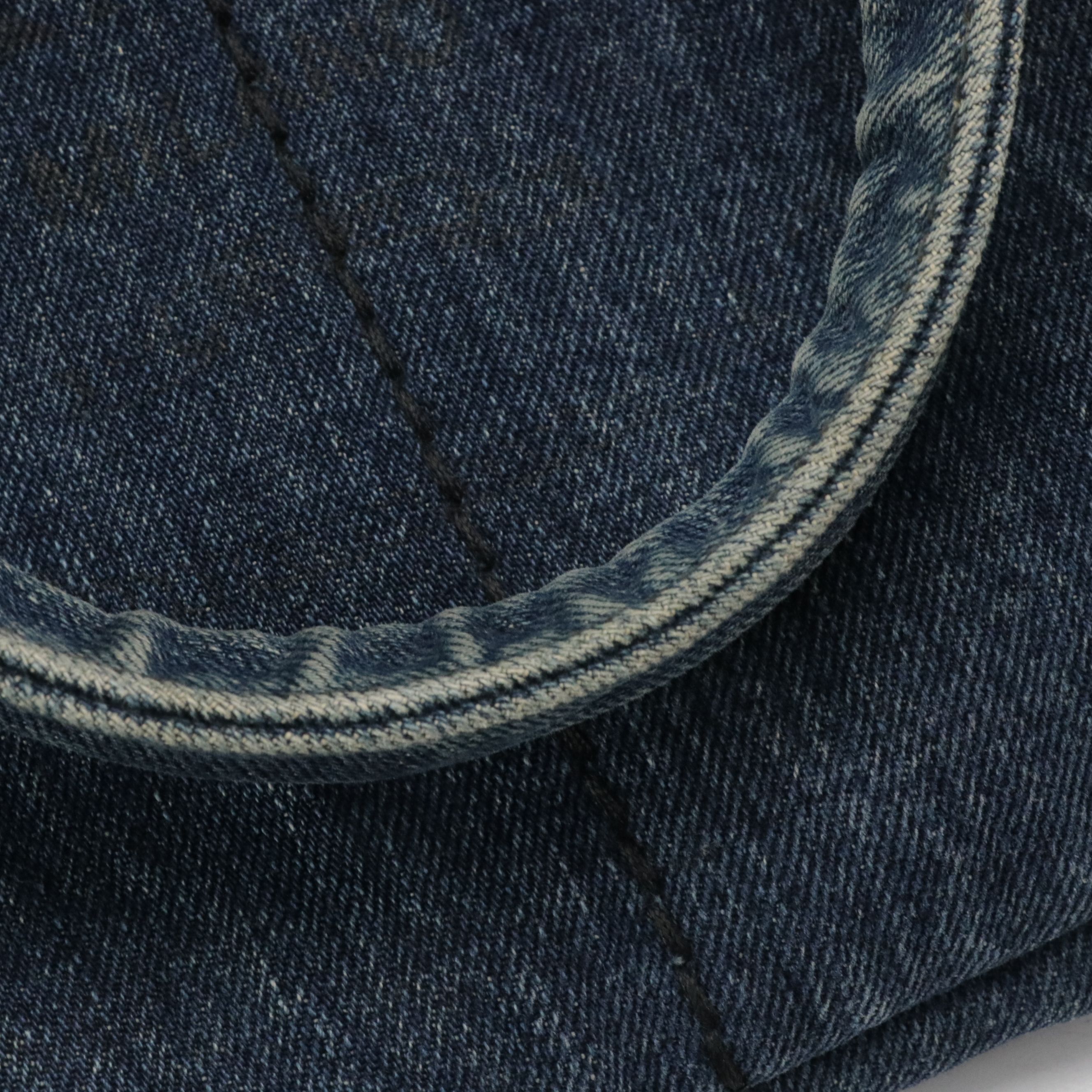 Prada Denim Canapa Tote Bag