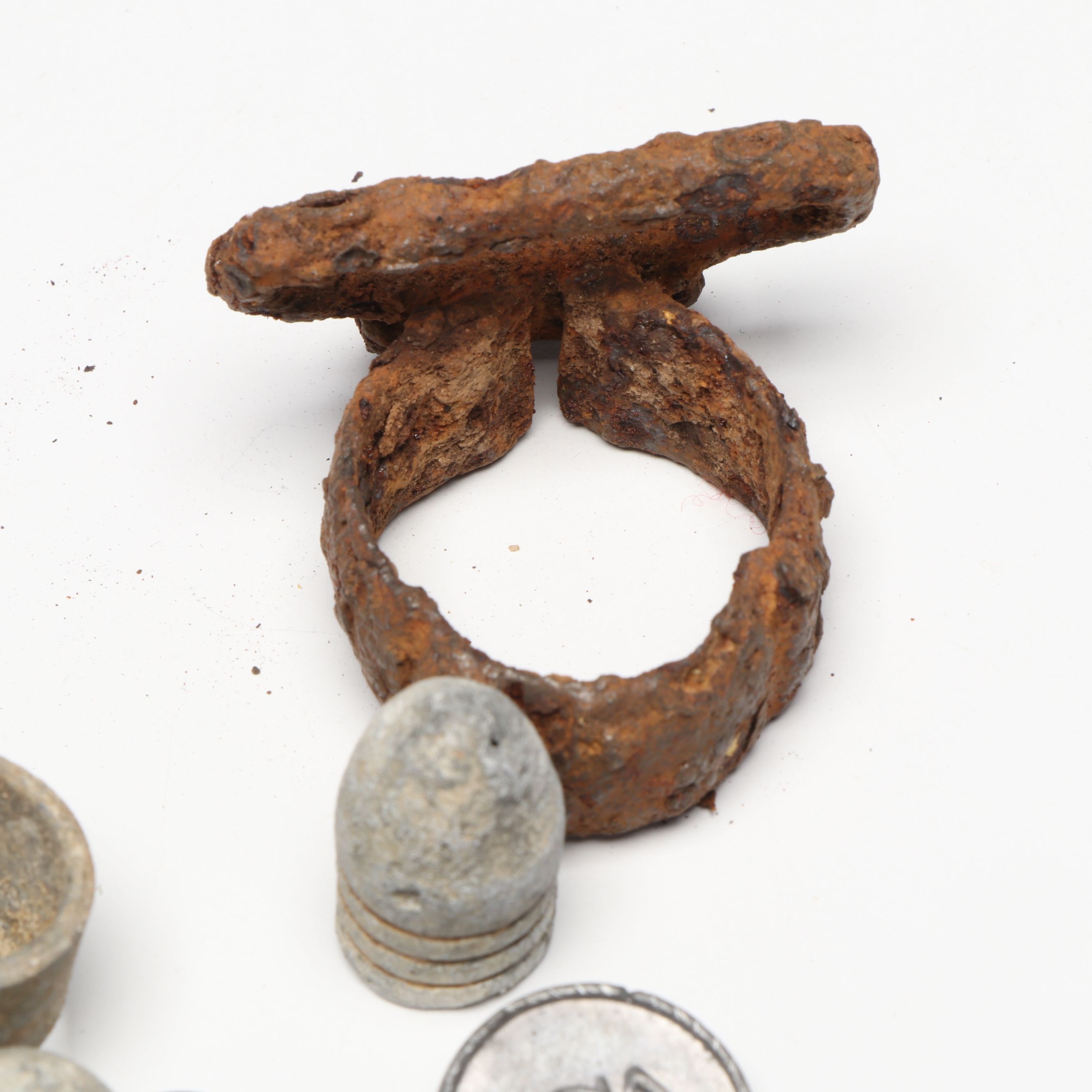 American Civil War Bullets, Continental Army Buttons and Other Artifacts
