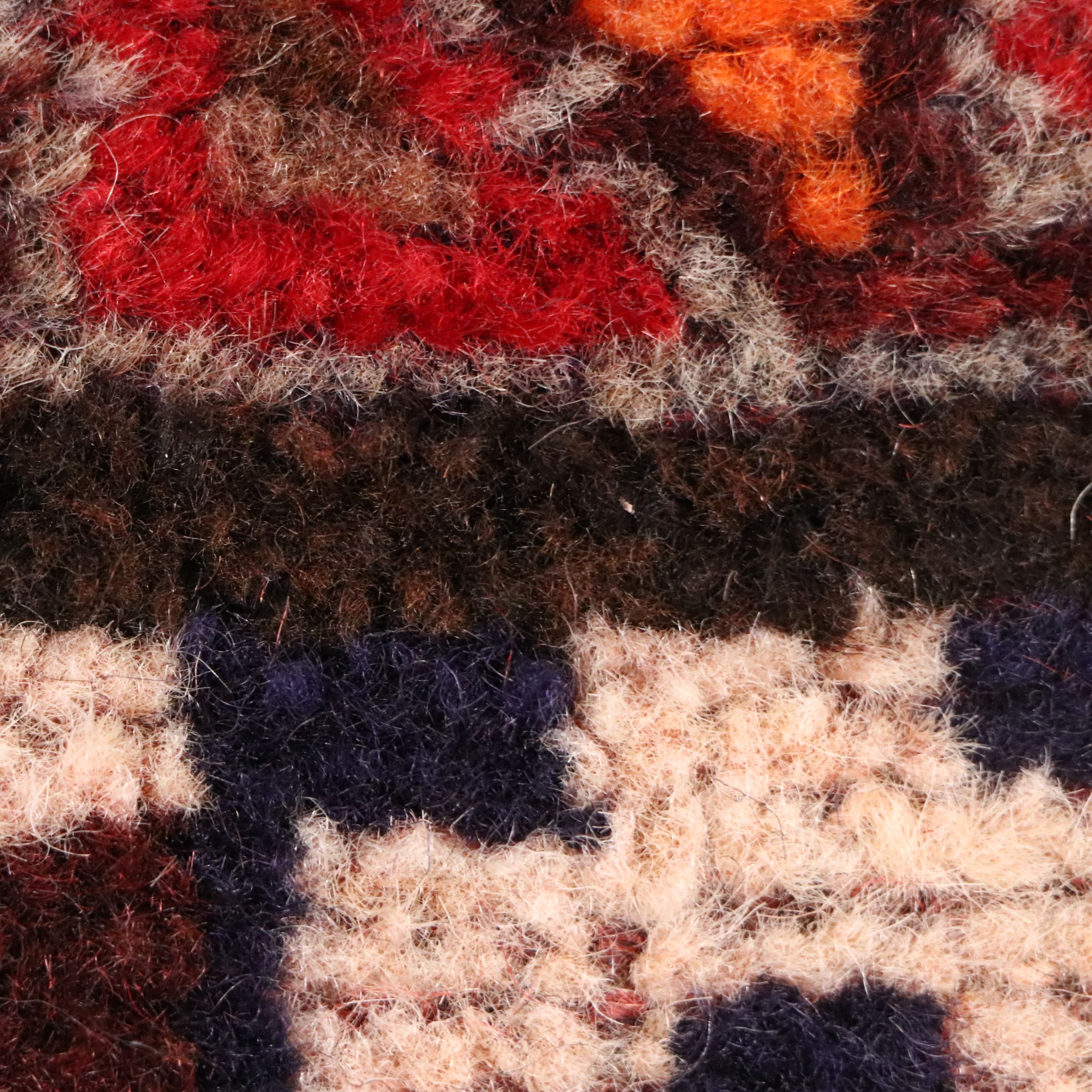 4'2 x 6'6 Hand-Knotted Persian Qashqai Area Rug