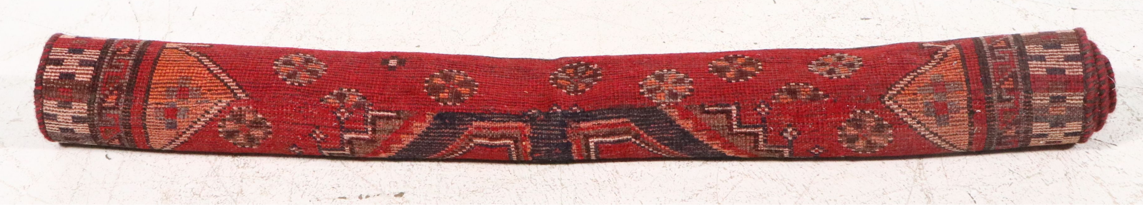 4'2 x 6'6 Hand-Knotted Persian Qashqai Area Rug