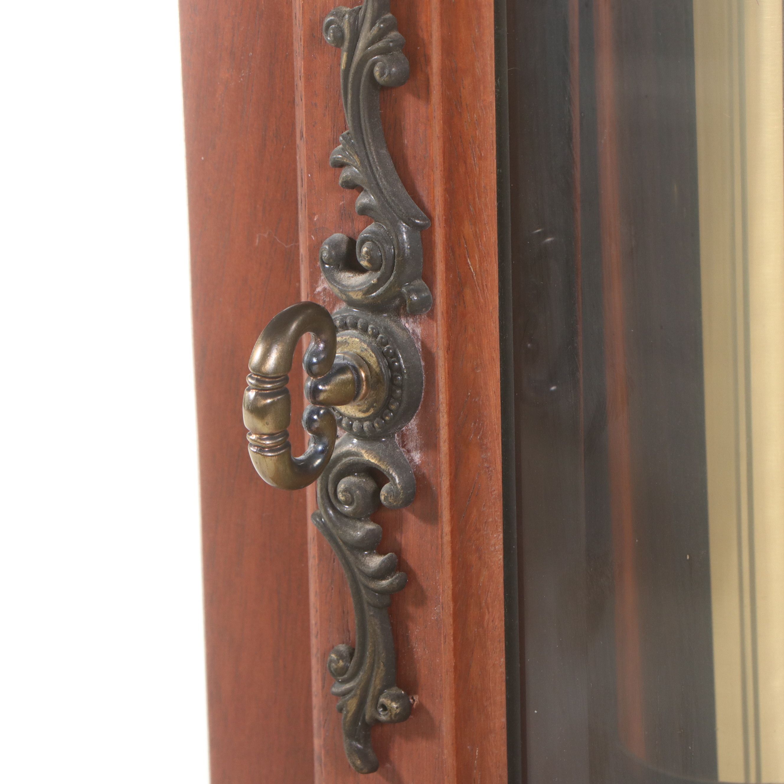 King Arthur Clock Company Wooden Grandfather Clock, Late 20th Century