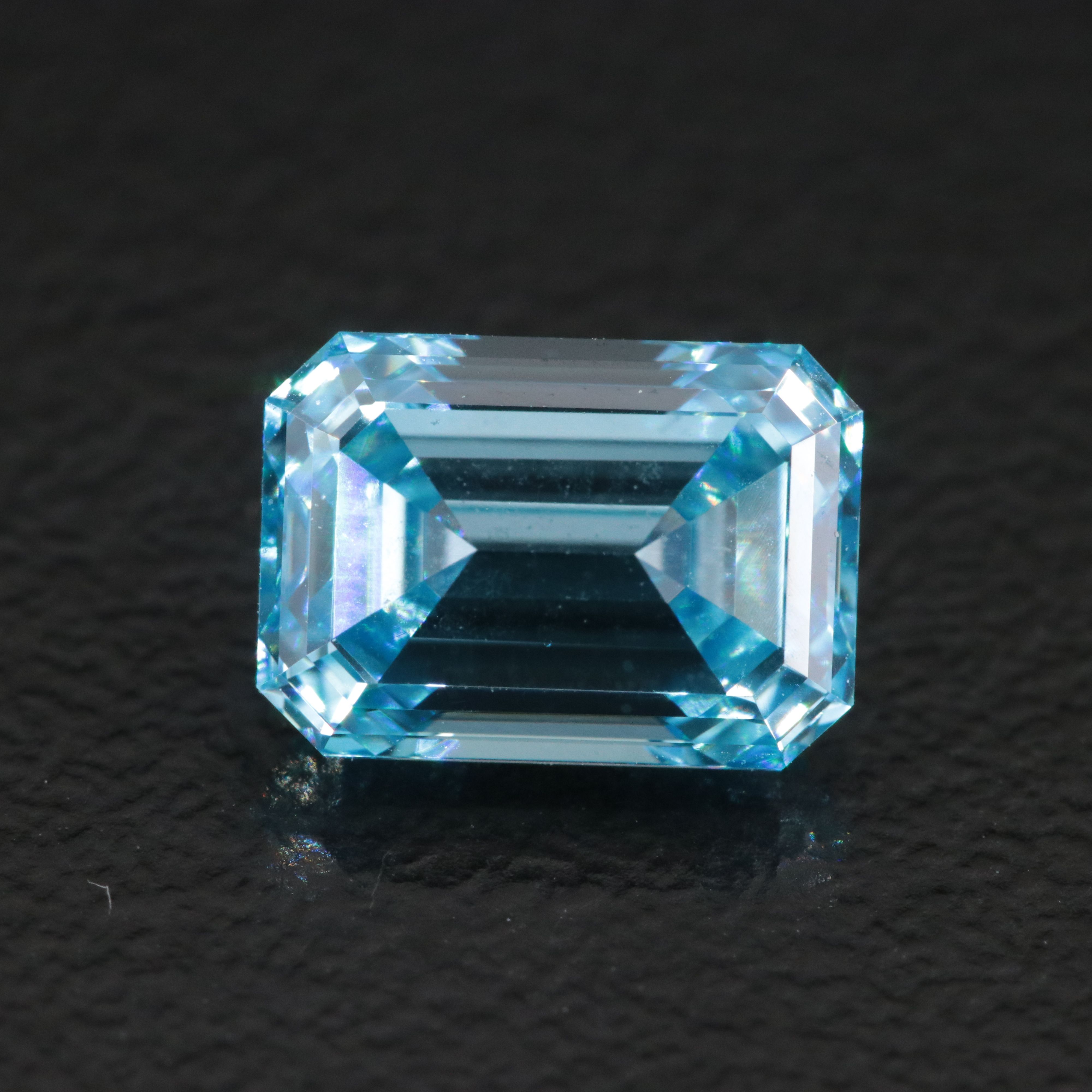 Loose 1.72 CT Lab Grown Fancy Blue Diamond with IGI Report