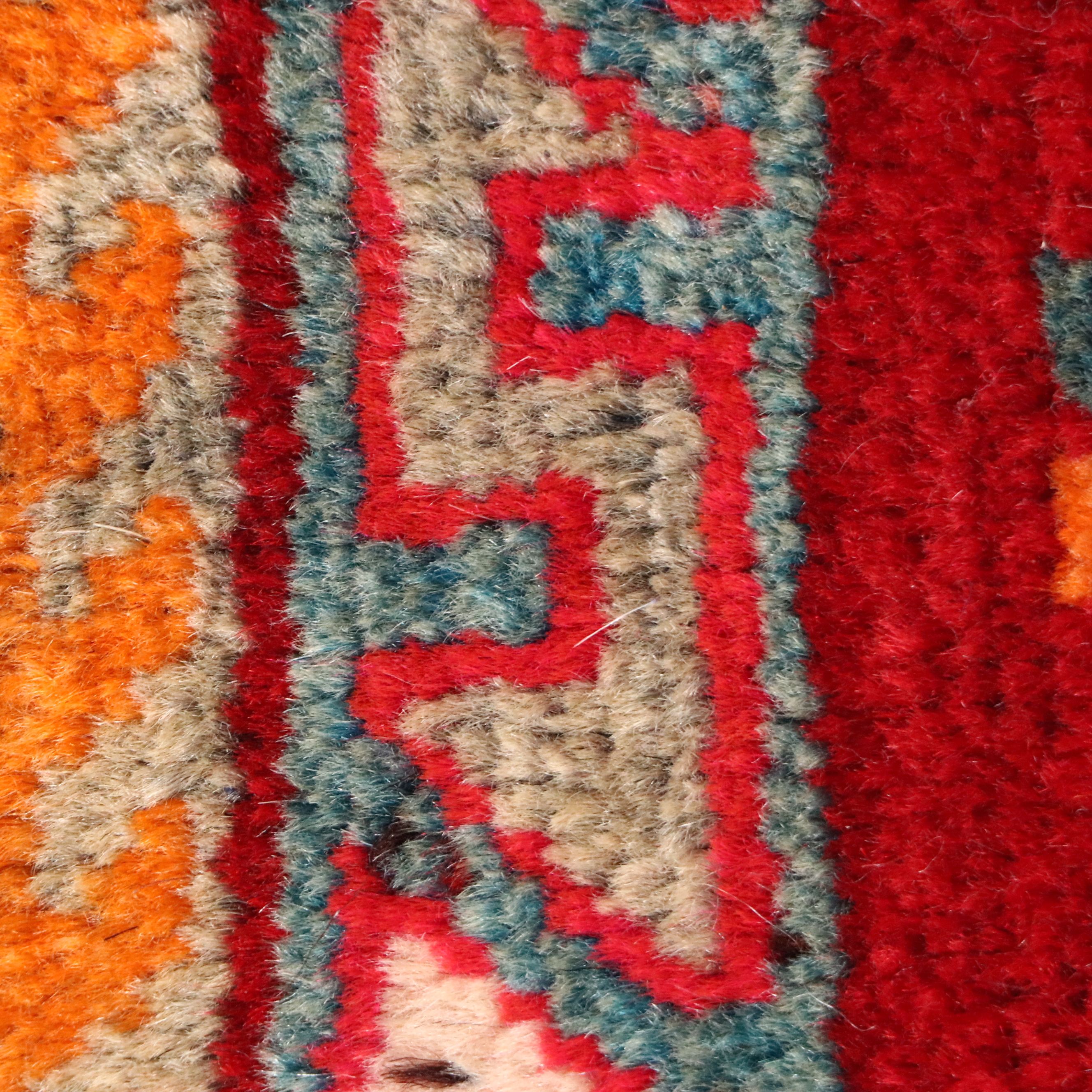 4'8 x 8' Hand-Knotted Persian Yalameh Area Rug