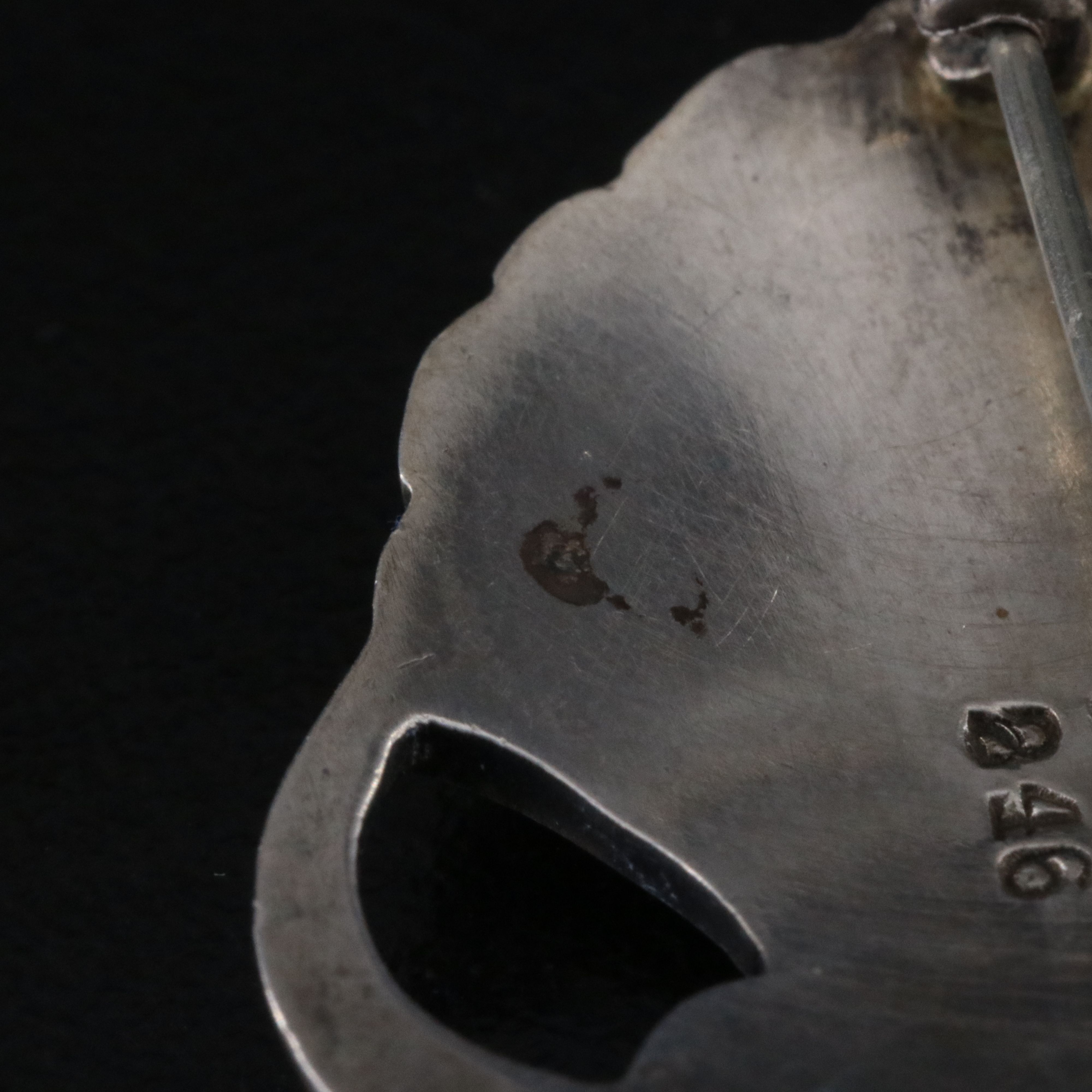 Georg Jensen Sterling Shell Brooch No. 246