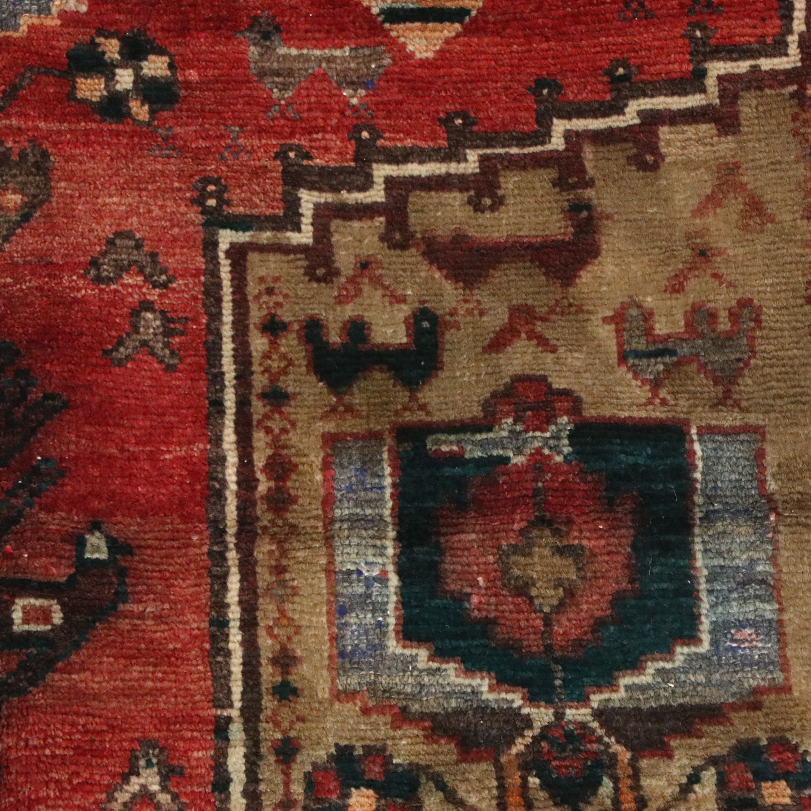4'7 x 8'7 Hand-Knotted Persian Tuyserkan Area Rug