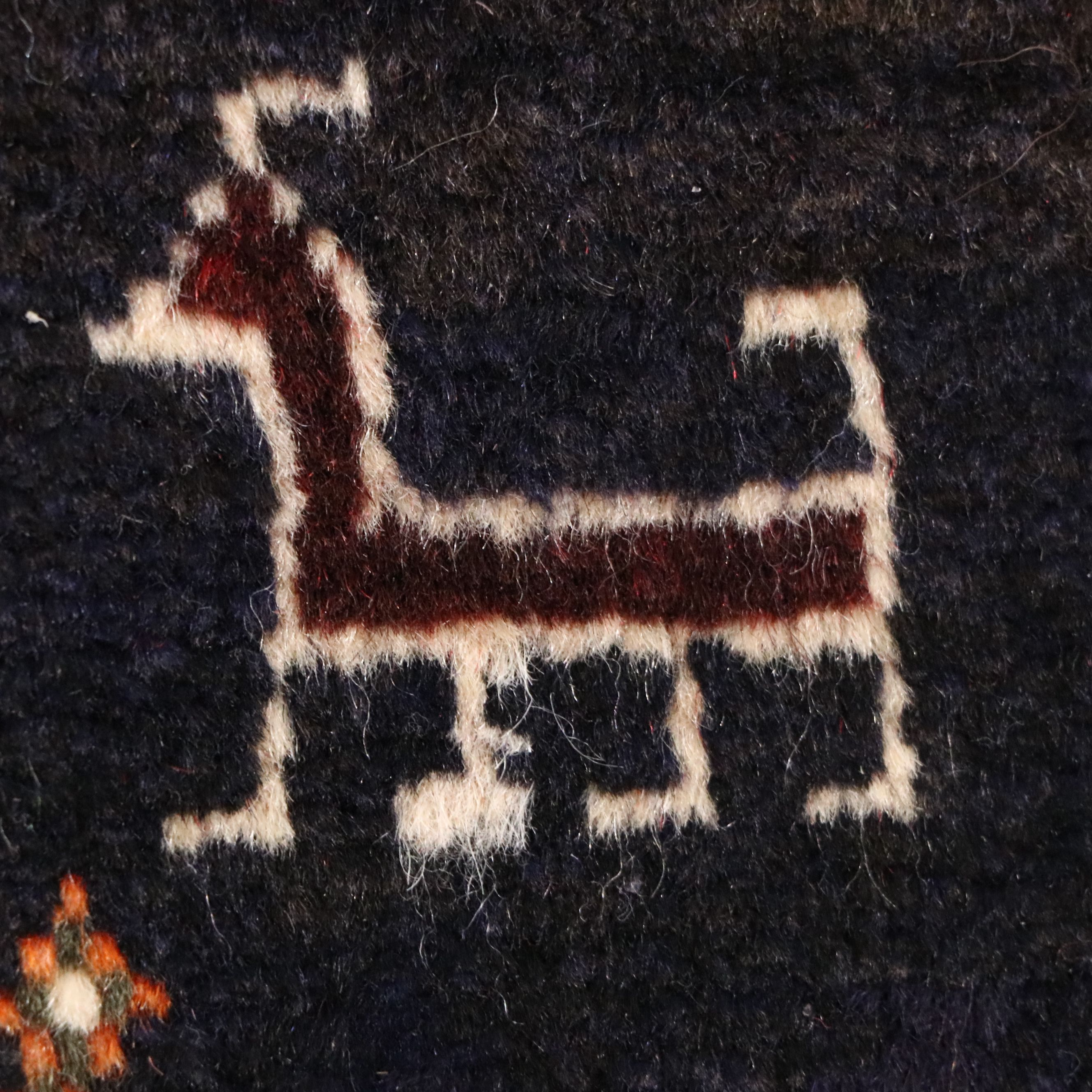 3'7 x 5'11 Hand-Knotted Persian Qashqai Area Rug