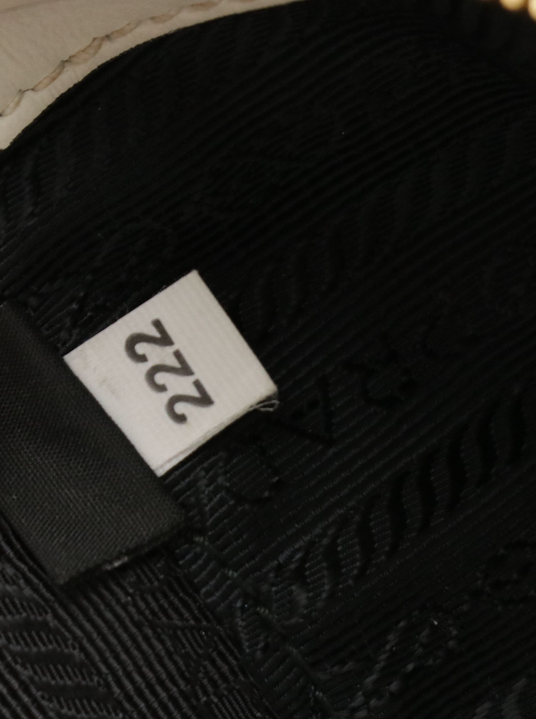 Prada White Saffiano and Smooth Leather Two-Way Tote