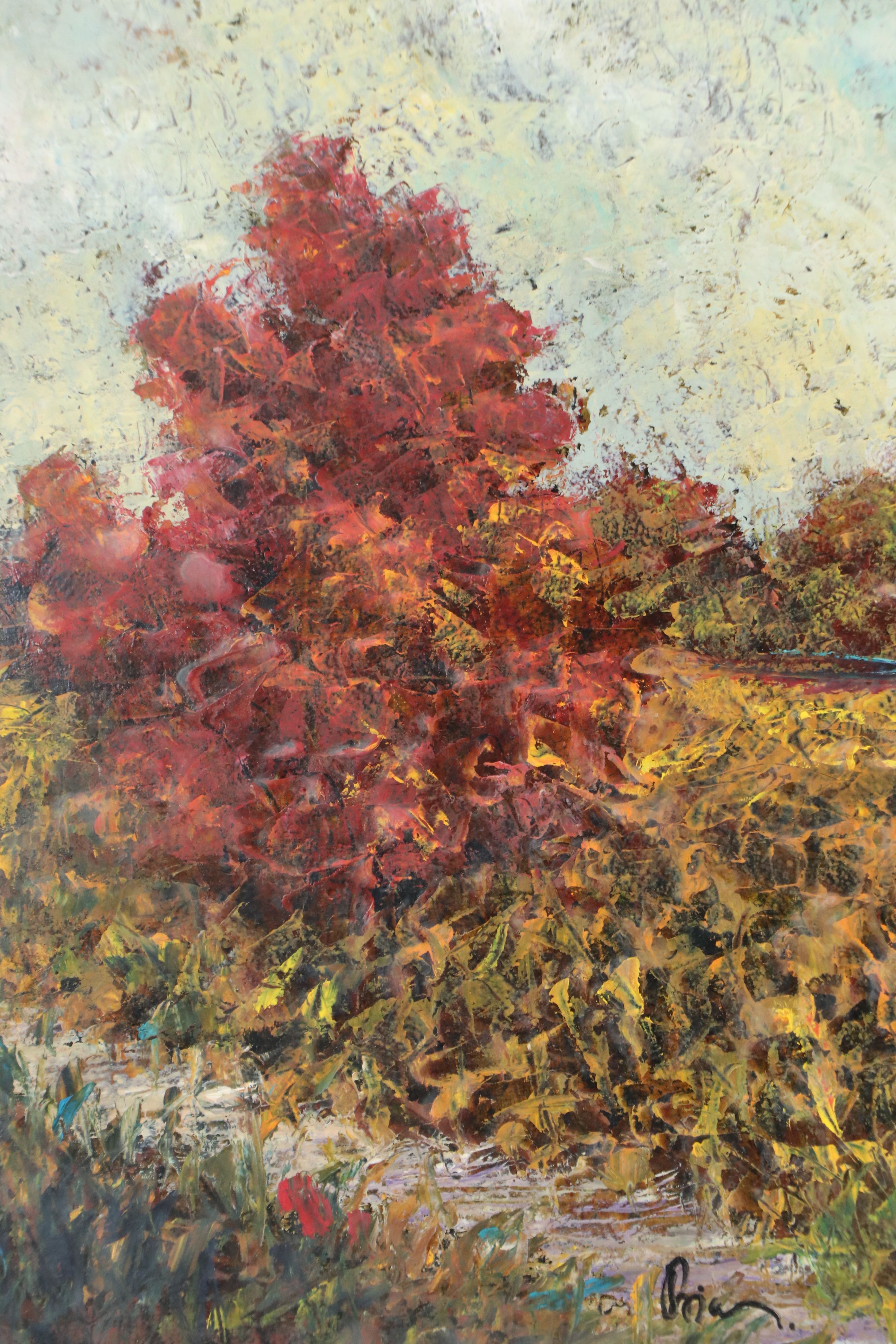 Autumn Landscape Oil Painting
