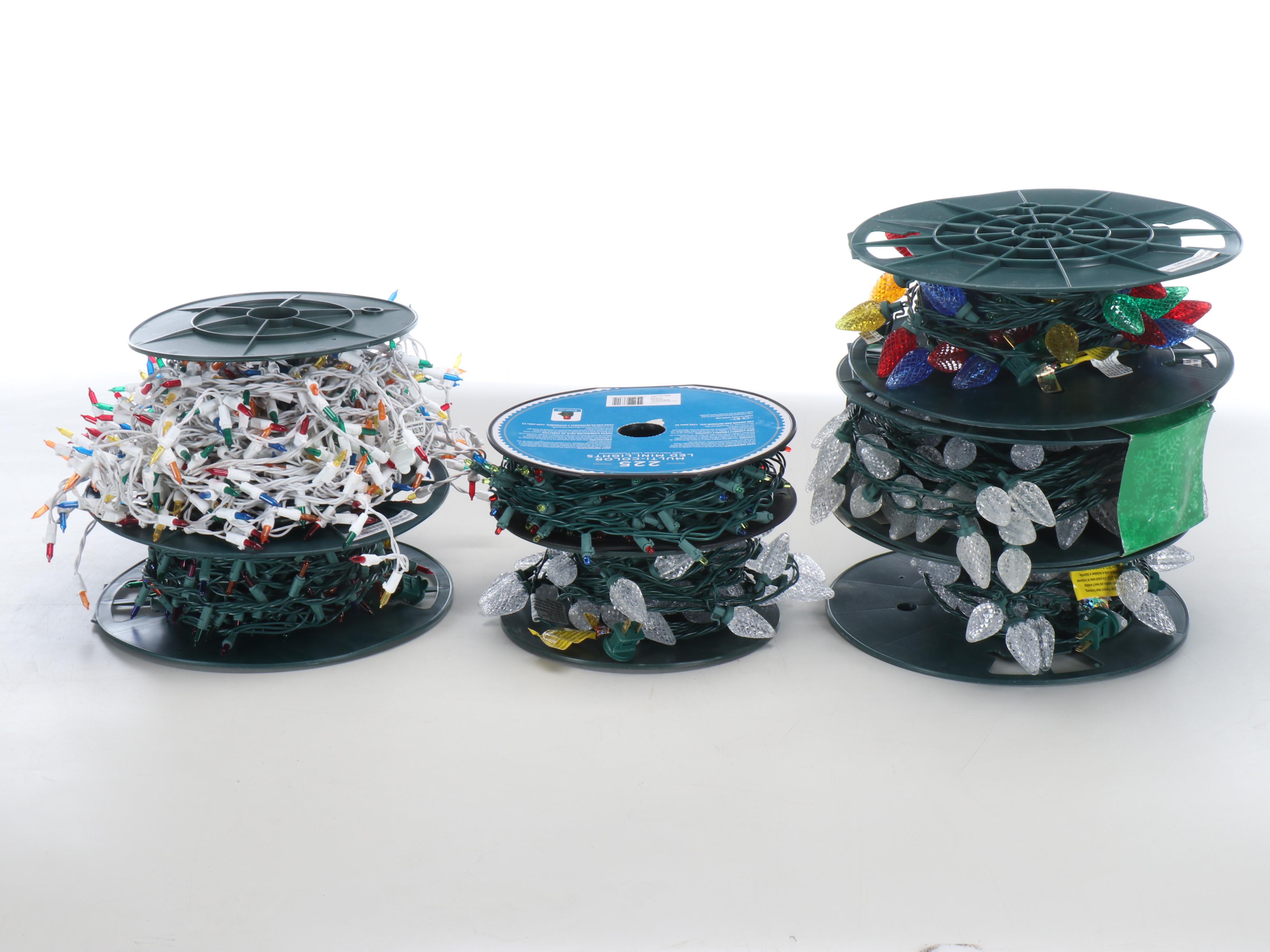 Home Accents LED Strand Lights with Extension Cords and More Holiday Décor