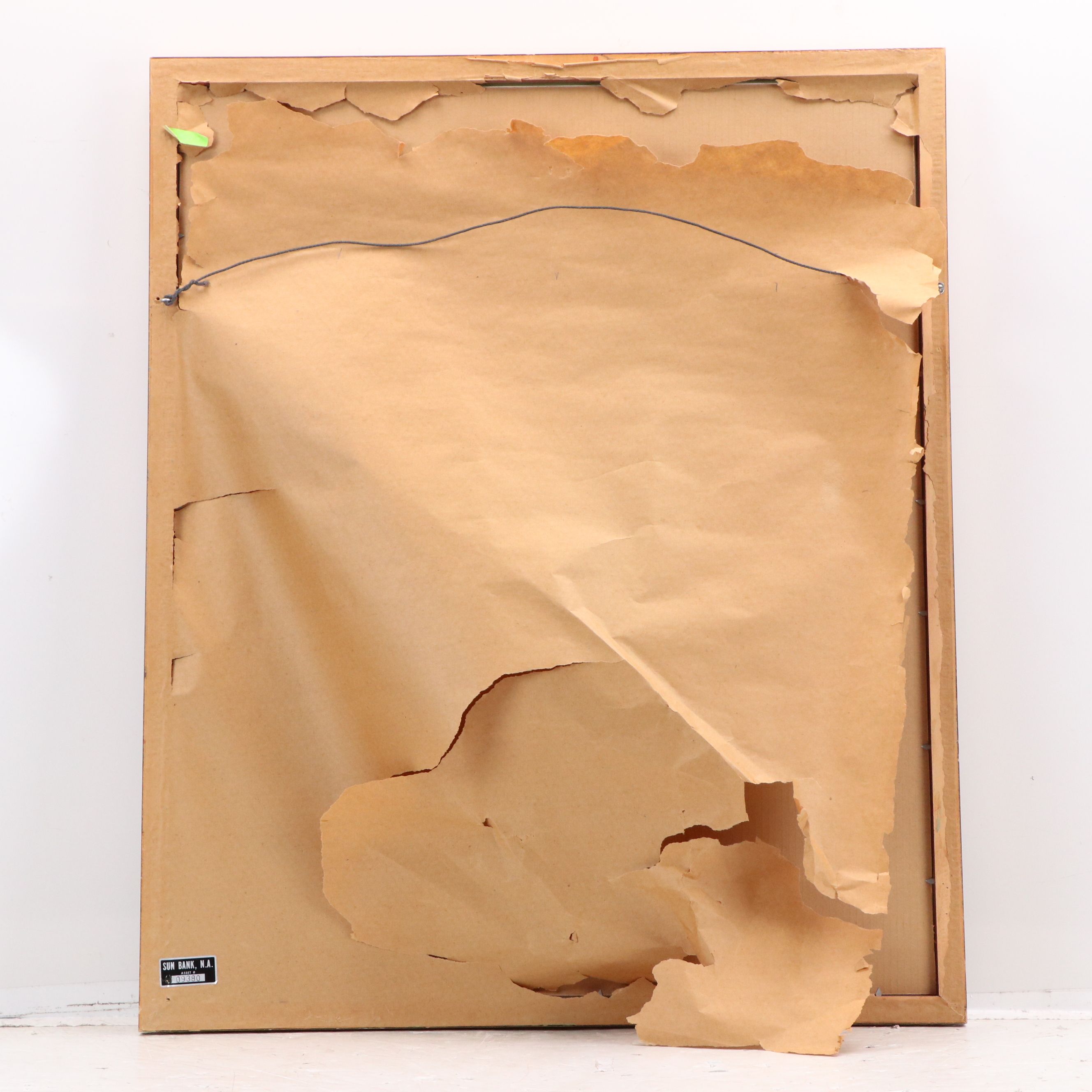 Lucien Harris III Gouache Painting of Pileated Woodpeckers, 1982