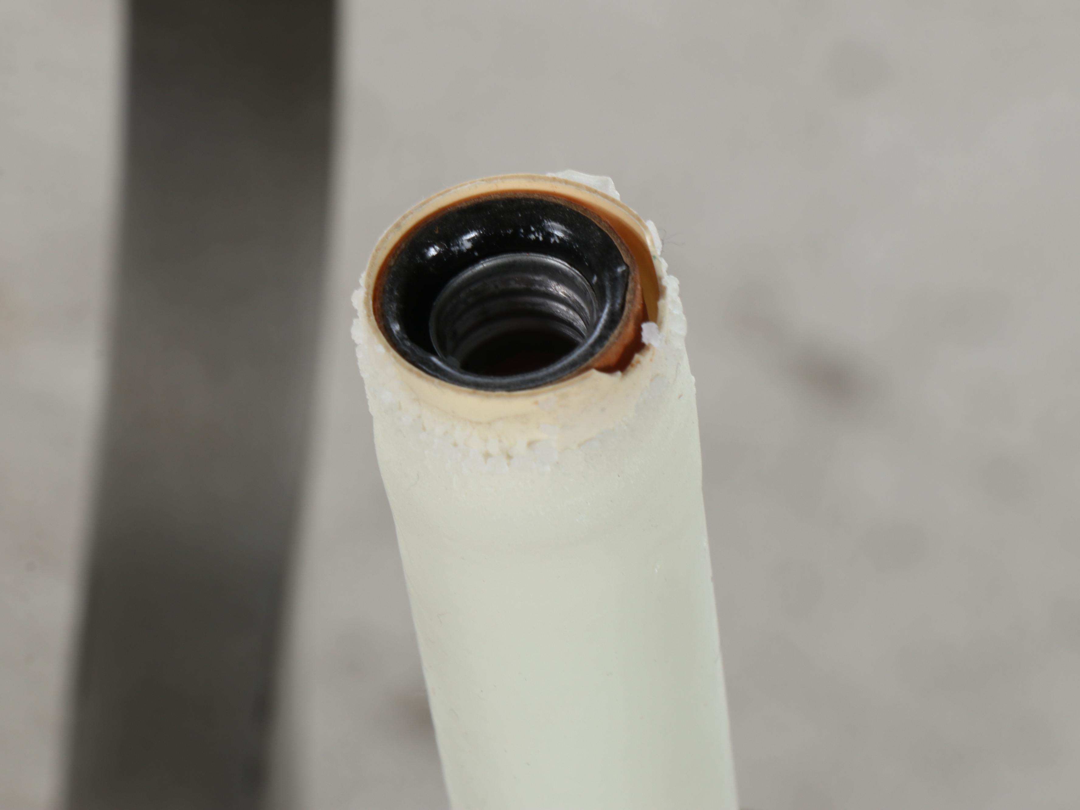 Niermann Weeks "Volute" Brass and Pewter Finish Chandelier, Clip-on Shades