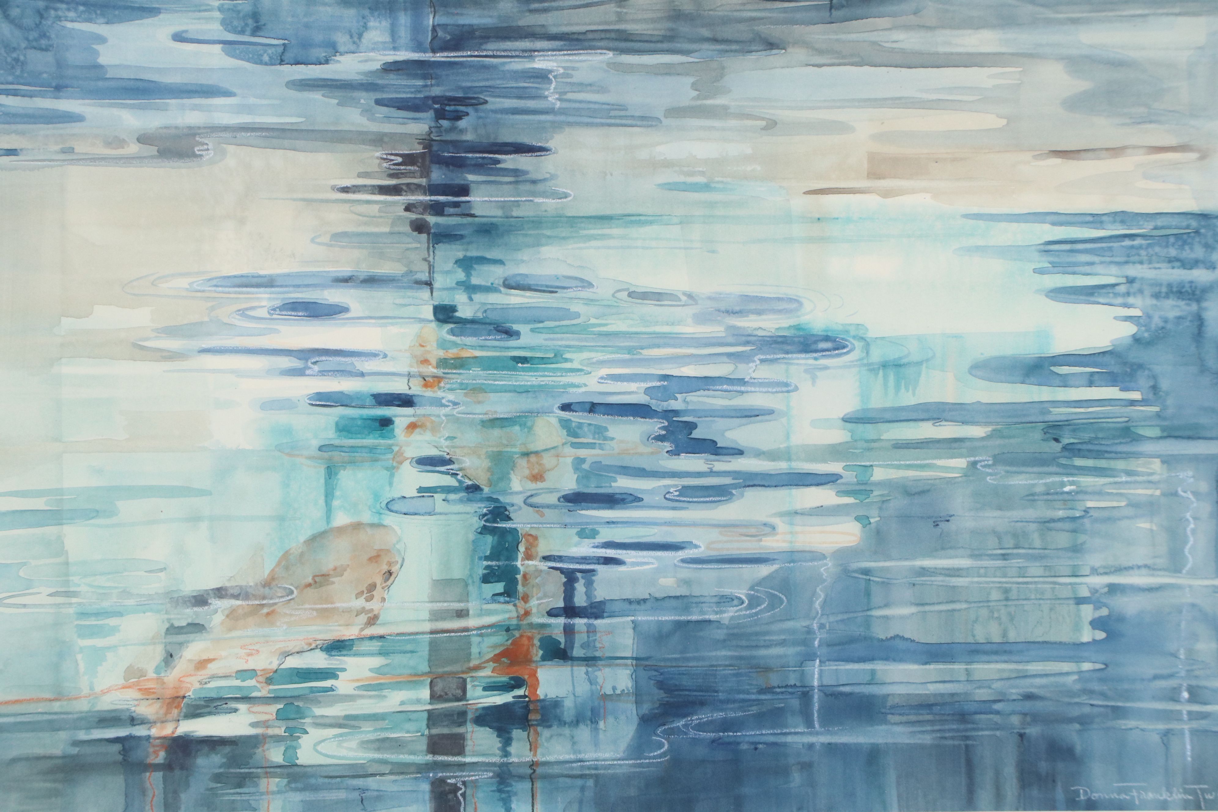 Donna Franklin Tweedle Watercolor Painting