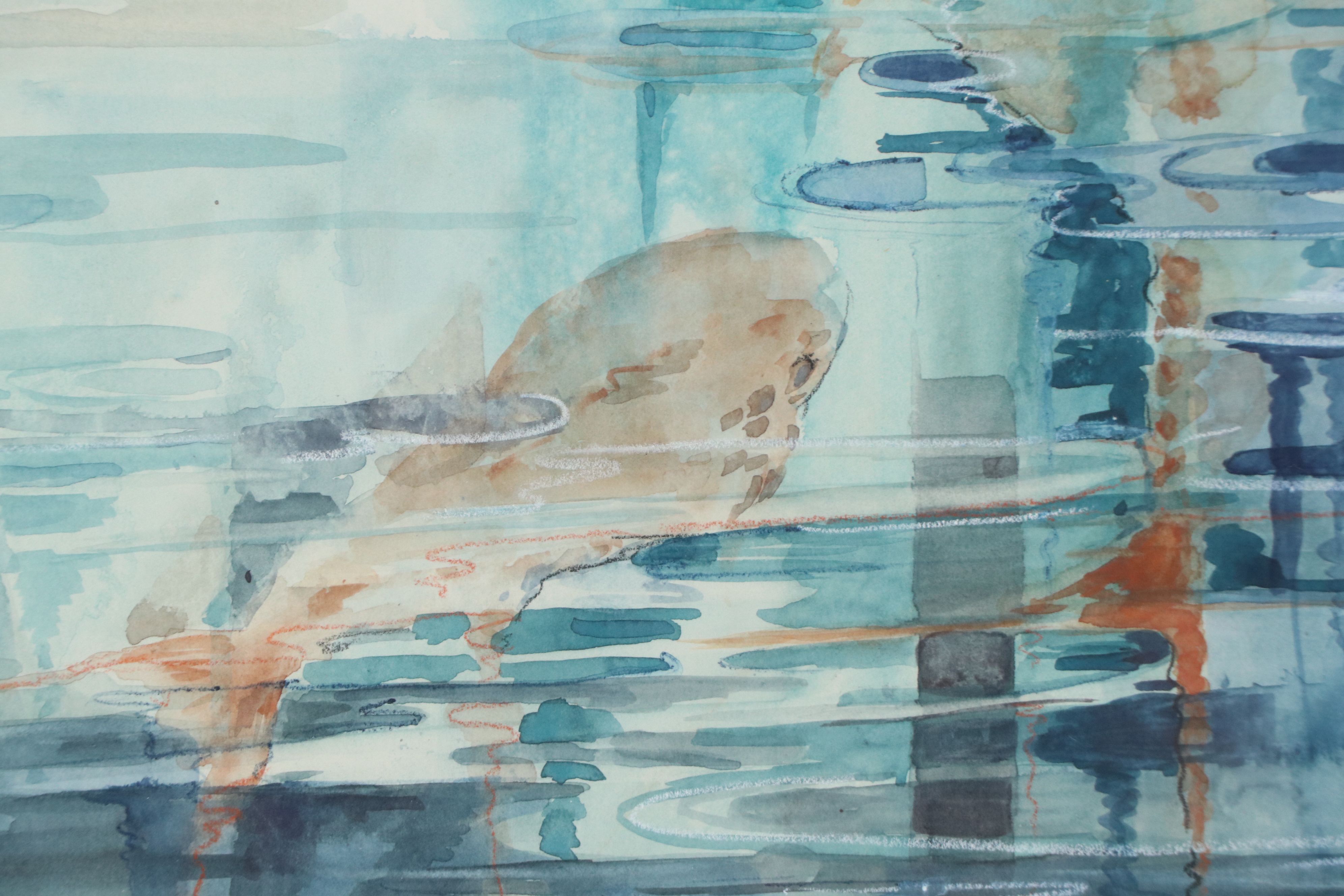 Donna Franklin Tweedle Watercolor Painting